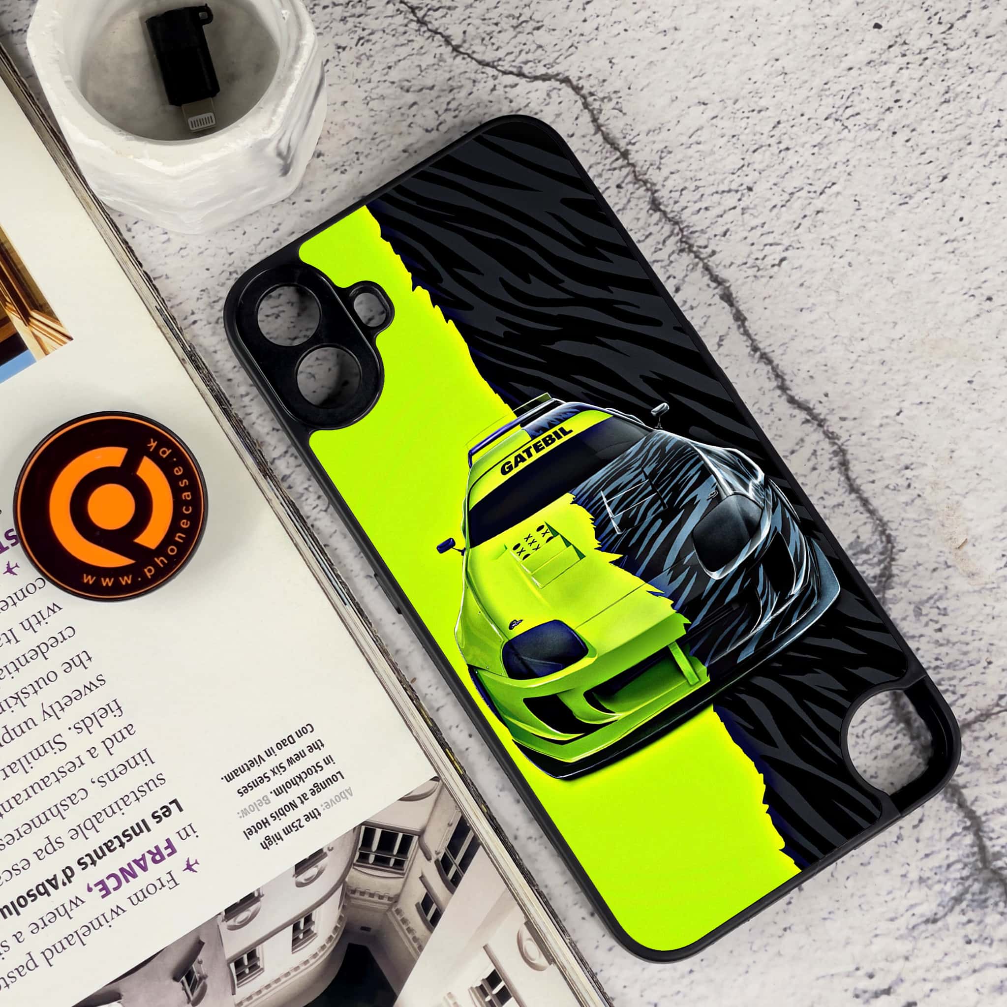 Nothing CMF Phone 1 - Racing 2.0 Series - Premium Metal Printed soft Bumper Shock Proof Case