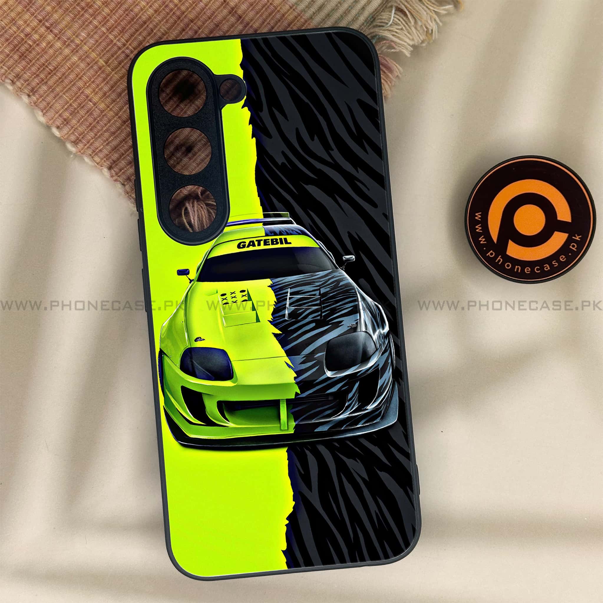 Tecno Spark 40 Pro - Racing 2.0 Series - Premium Metal Printed soft Bumper shock Proof Case