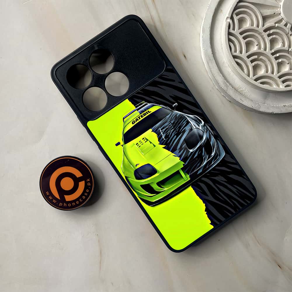 Xiaomi Poco F6 Pro - Racing 2.0 Series - Premium Metal Printed soft Bumper shock Proof Case
