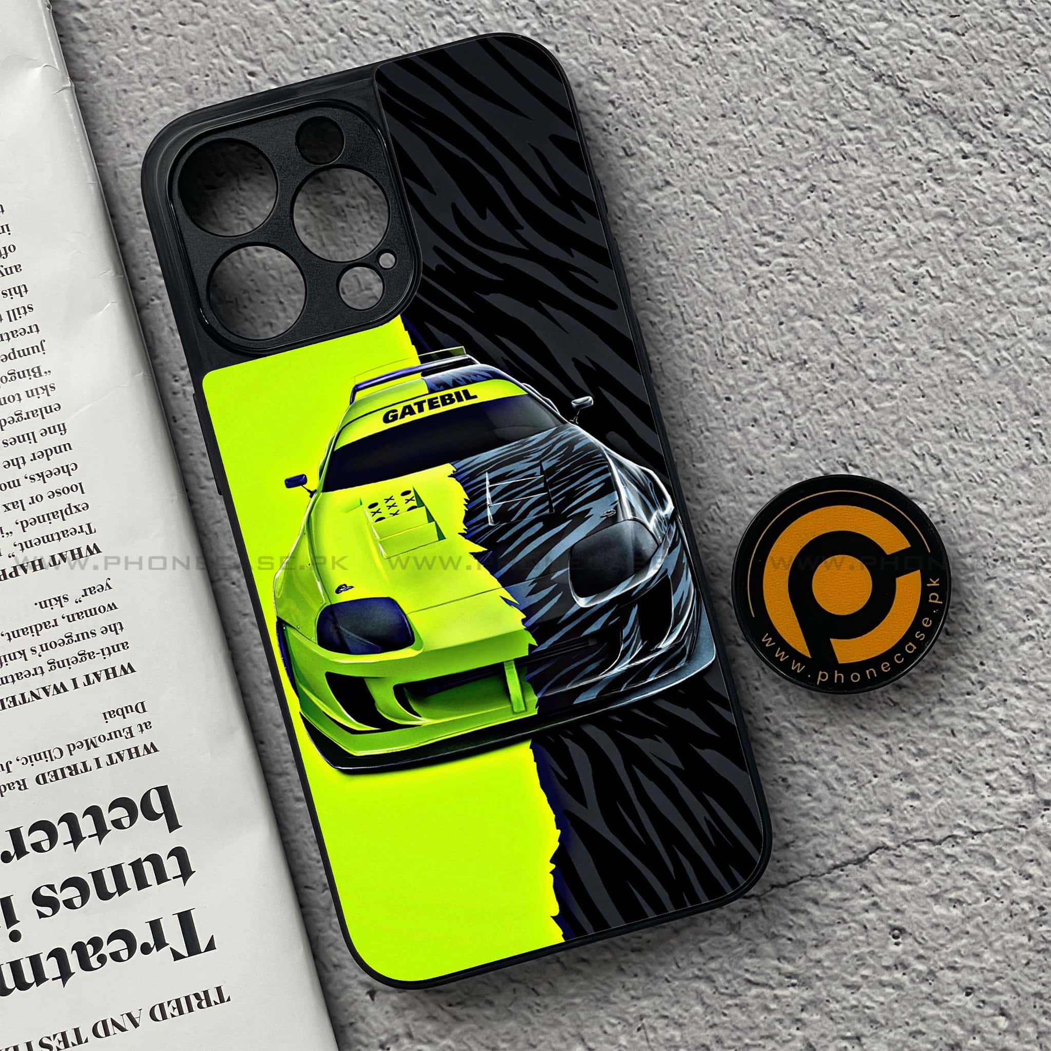 iPhone 15 Pro - Racing 2.0 Series - Premium Metal Printed soft Bumper shock Proof Case