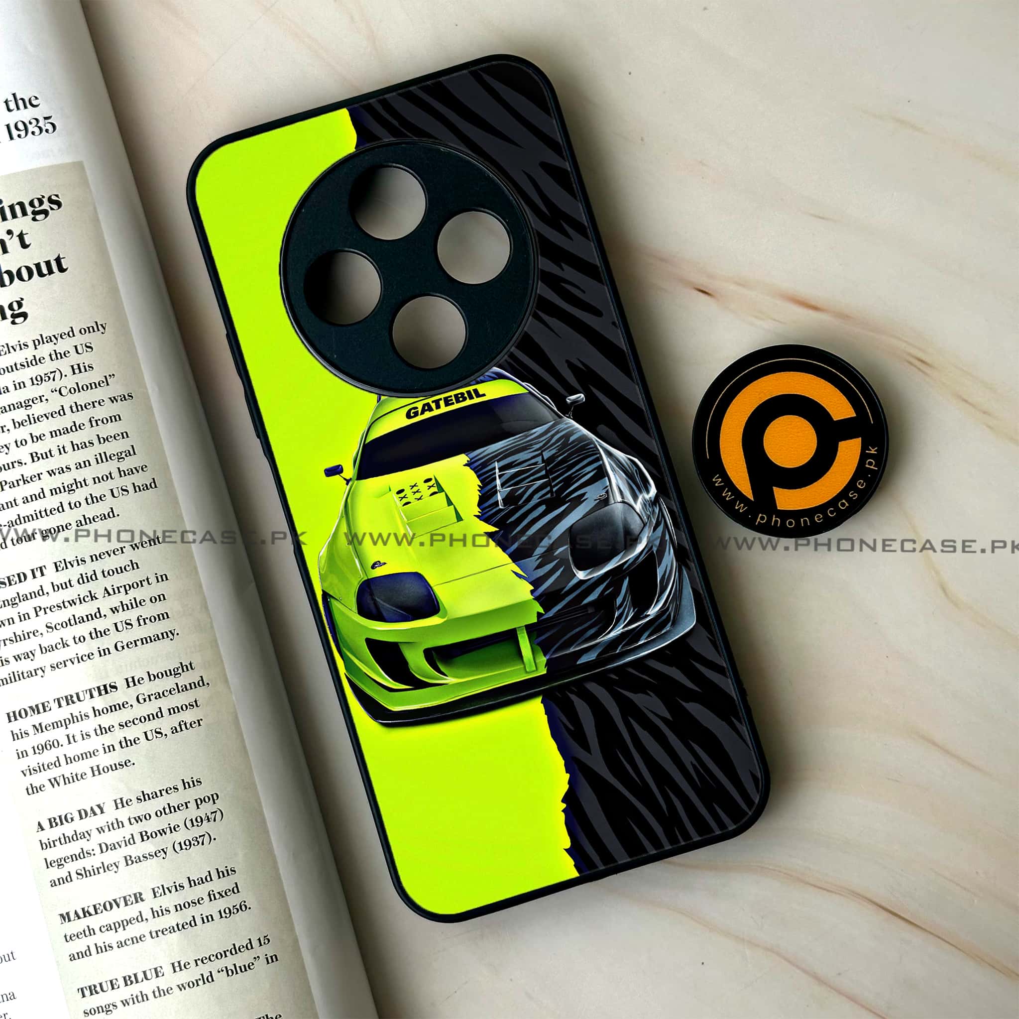 Oppo F27 Pro - Racing 2.0 Series - Premium Metal Printed soft Bumper Shock Proof Case