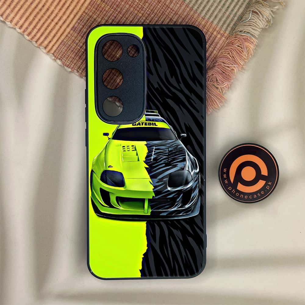 Tecno Spark 40 Pro Plus - Racing 2.0 Series - Premium Metal Printed soft Bumper shock Proof Case
