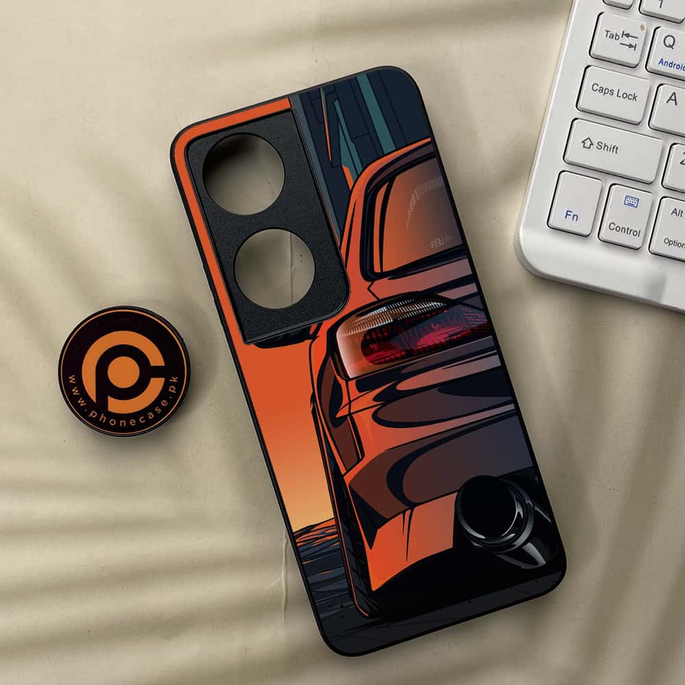 Honor X7b - Racing 2.0 Series - Premium Metal  Printed soft Bumper shock Proof Case