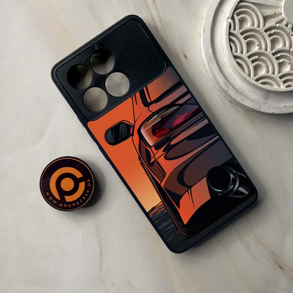 Xiaomi Poco F6 Pro - Racing 2.0 Series - Premium Metal Printed soft Bumper shock Proof Case