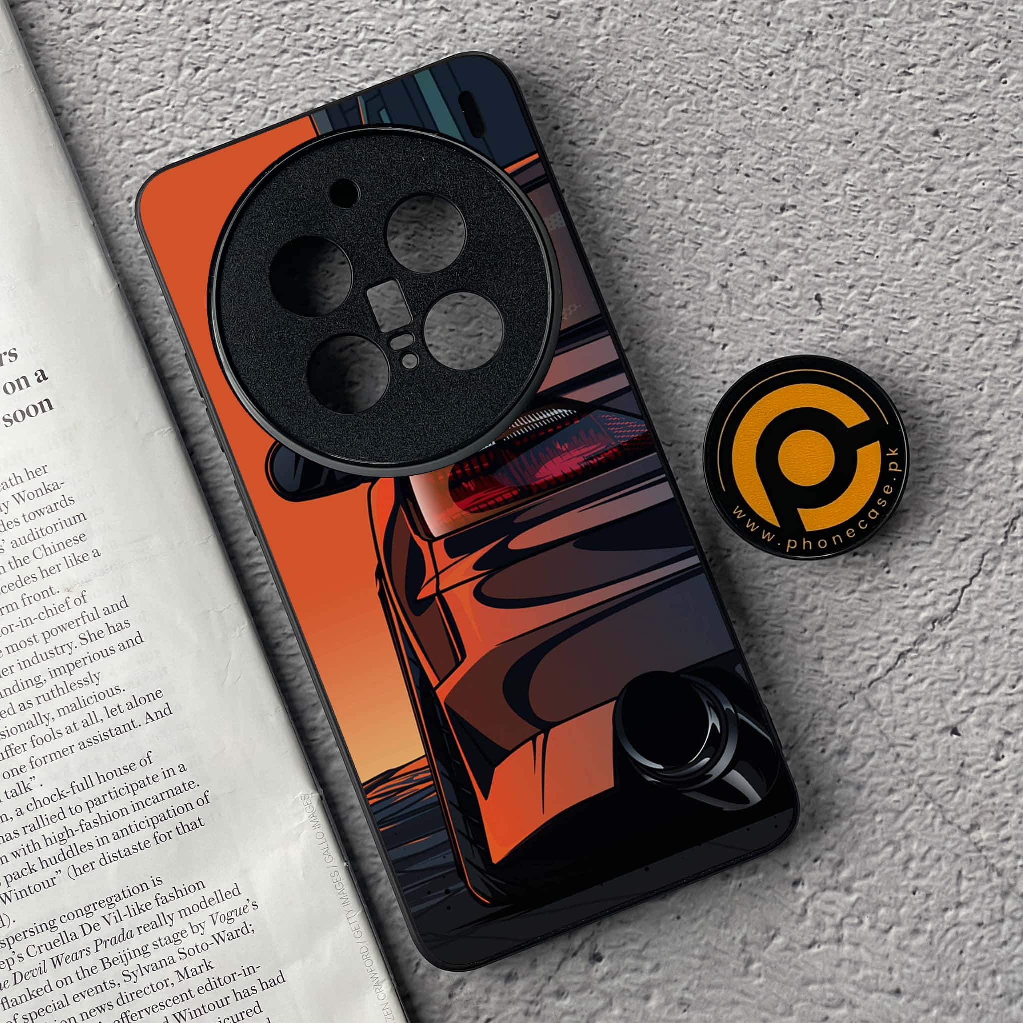 Vivo X200 Pro - Racing 2.0 Series - Premium Metal  Printed soft Bumper shock Proof Case