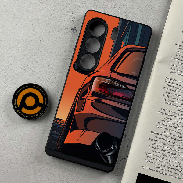 Tecno Camon 40 Pro - Racing 2.0 Design 4- Premium Metal Printed Soft Bumper Shockproof Case CS-39911