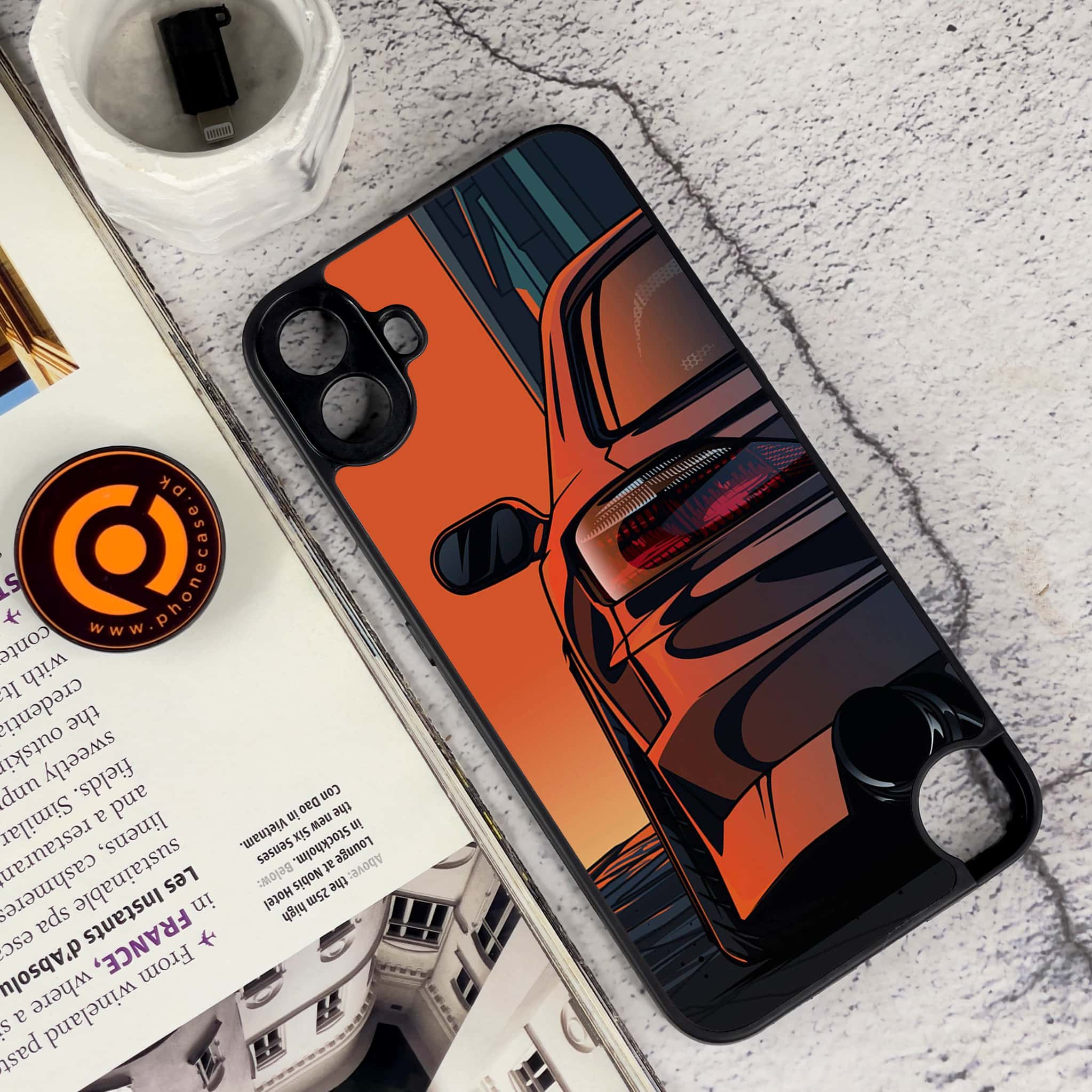 Nothing CMF Phone 1 - Racing 2.0 Series - Premium Metal Printed soft Bumper Shock Proof Case