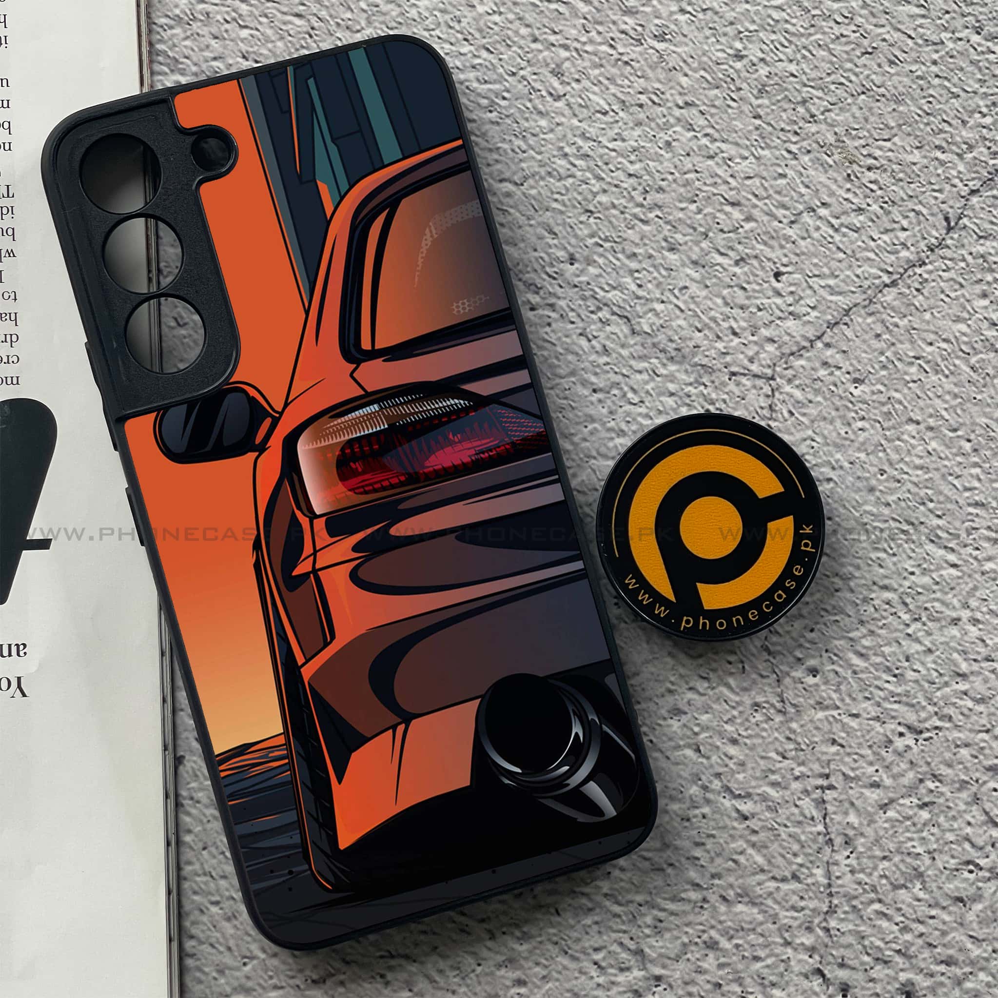 Samsung Galaxy S22 - Racing 2.0 Series - Premium Metal Printed soft Bumper shock Proof Case