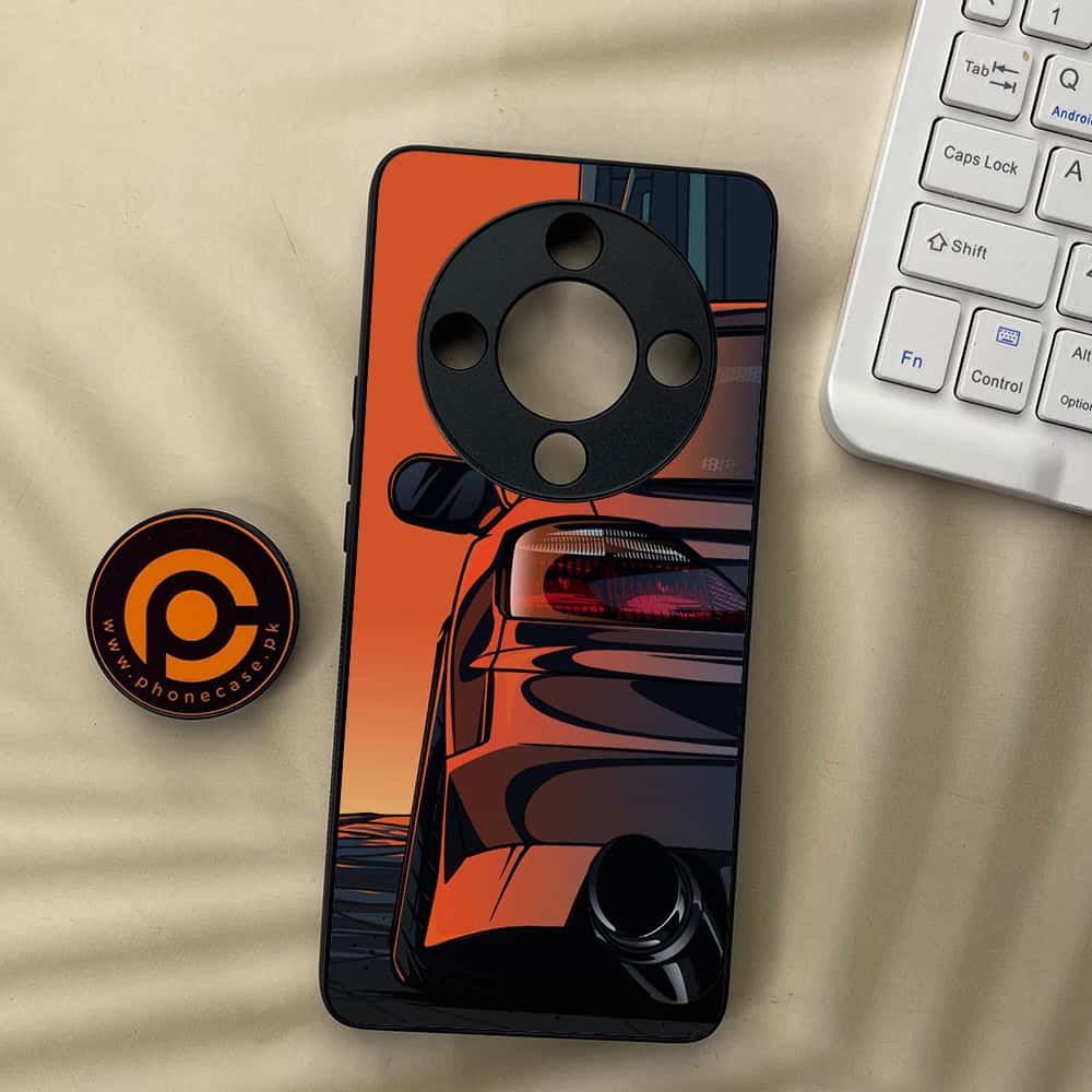 HONOR X9b 5G - Racing 2.0 Series - Premium Metal  Printed soft Bumper shock Proof Case