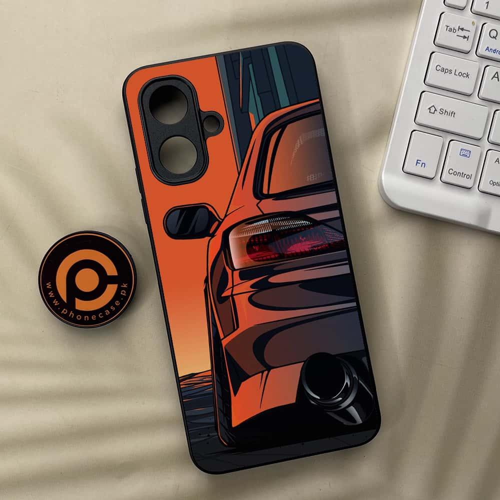 Tecno Spark Go 2 - Racing 2.0 Series - Premium Metal Printed soft Bumper Shock Proof Case