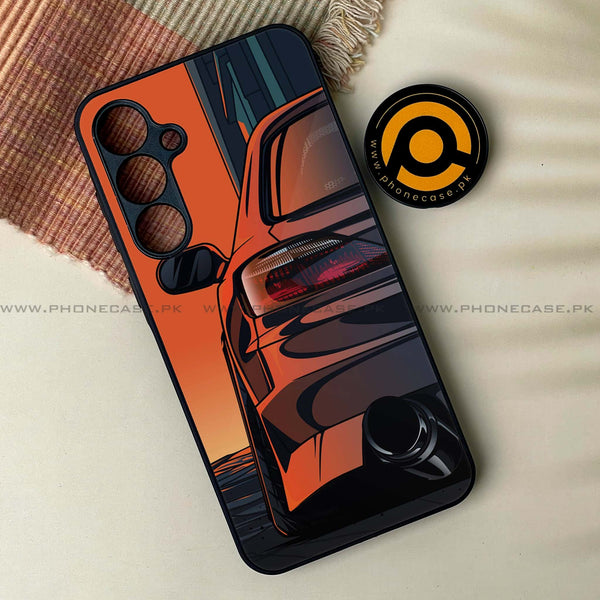 Samsung Galaxy A15 - Racing 2.0 Design 4- Premium Metal Prited soft Bumper shocnk Proof Case CS-45992