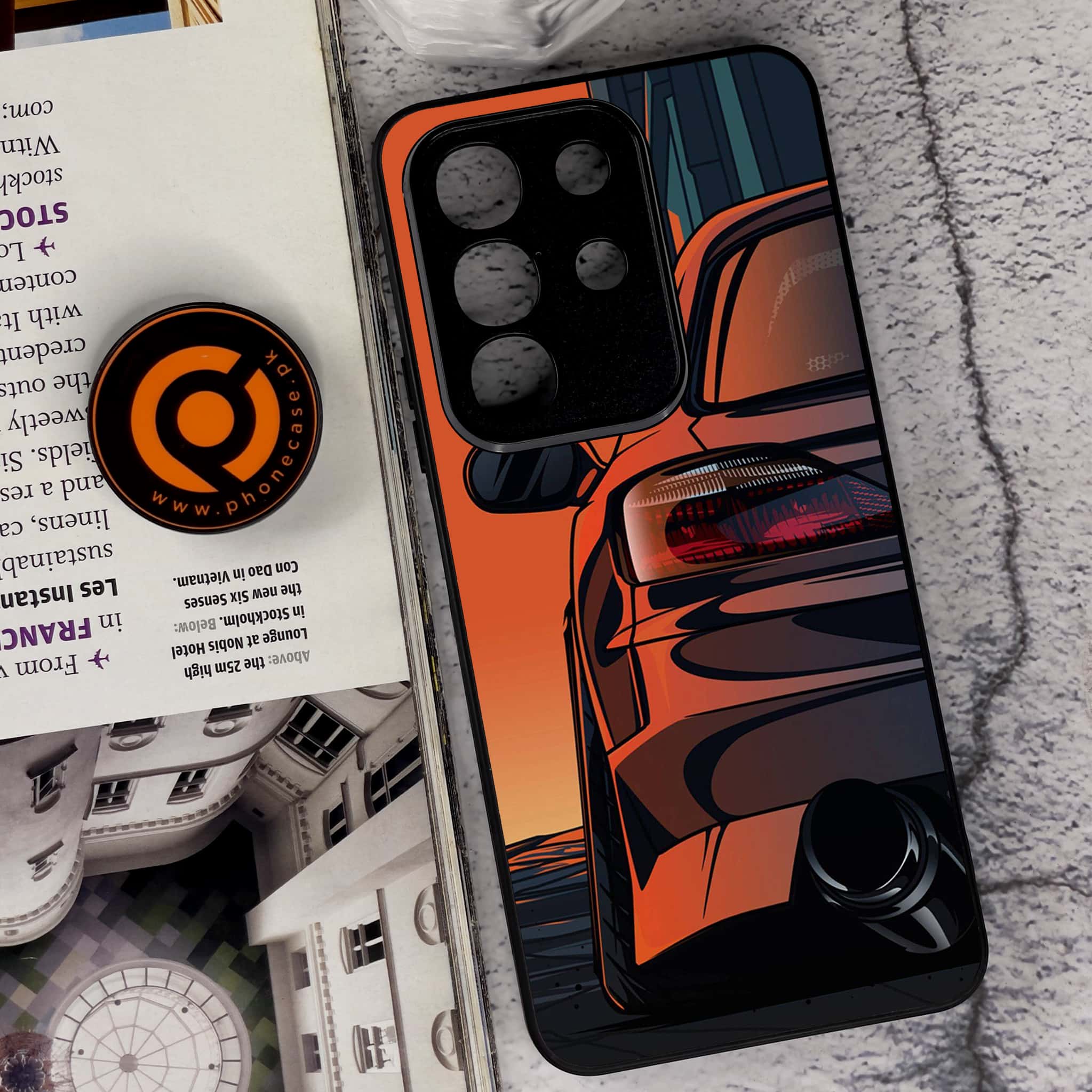 Vivo Y29 4G - Racing 2.0 Series - Premium Metal Printed soft Bumper Shock Proof Case