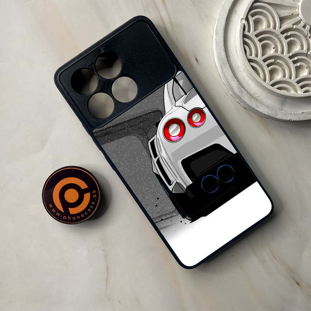 Xiaomi Poco F6 Pro - Racing 2.0 Series - Premium Metal Printed soft Bumper shock Proof Case