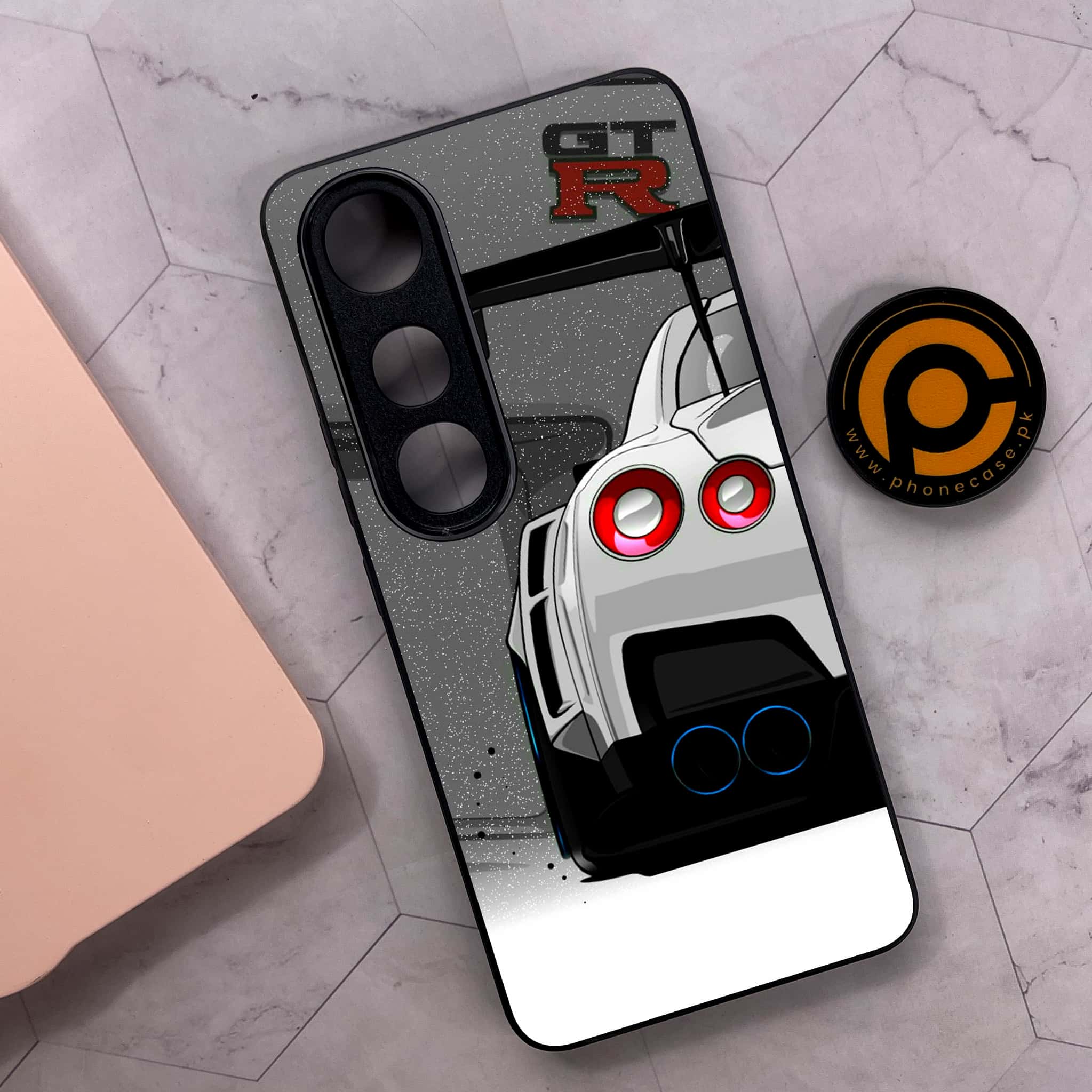 Vivo V50 Lite - Racing 2.0 Series - Premium Metal Printed soft Bumper shock Proof Case