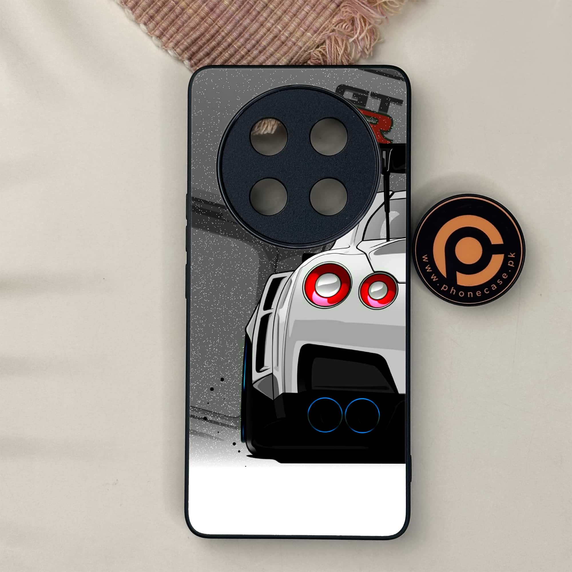 Honor X9c 5G - Racing 2.0 Series - Premium Metal Printed soft Bumper shock Proof Case
