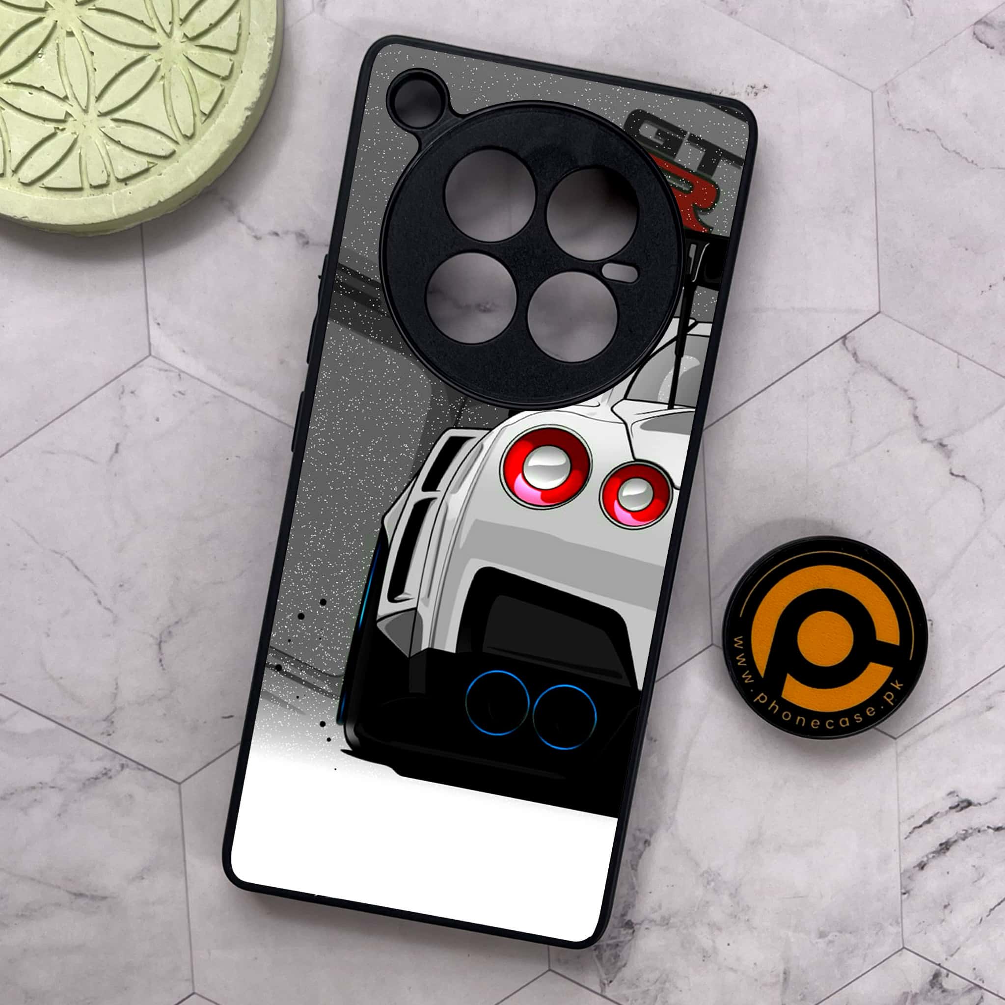 Infinix Zero 40 5G - Racing 2.0 Series - Premium Metal Printed soft Bumper shock Proof Case
