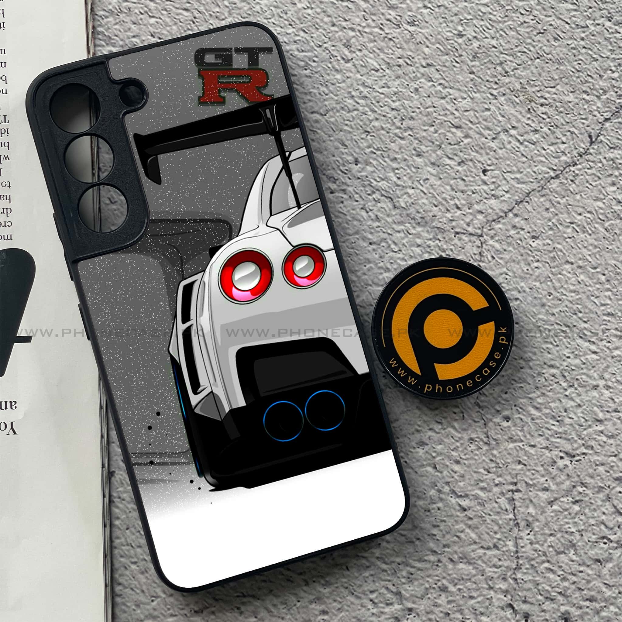 Samsung Galaxy S22 - Racing 2.0 Series - Premium Metal Printed soft Bumper shock Proof Case