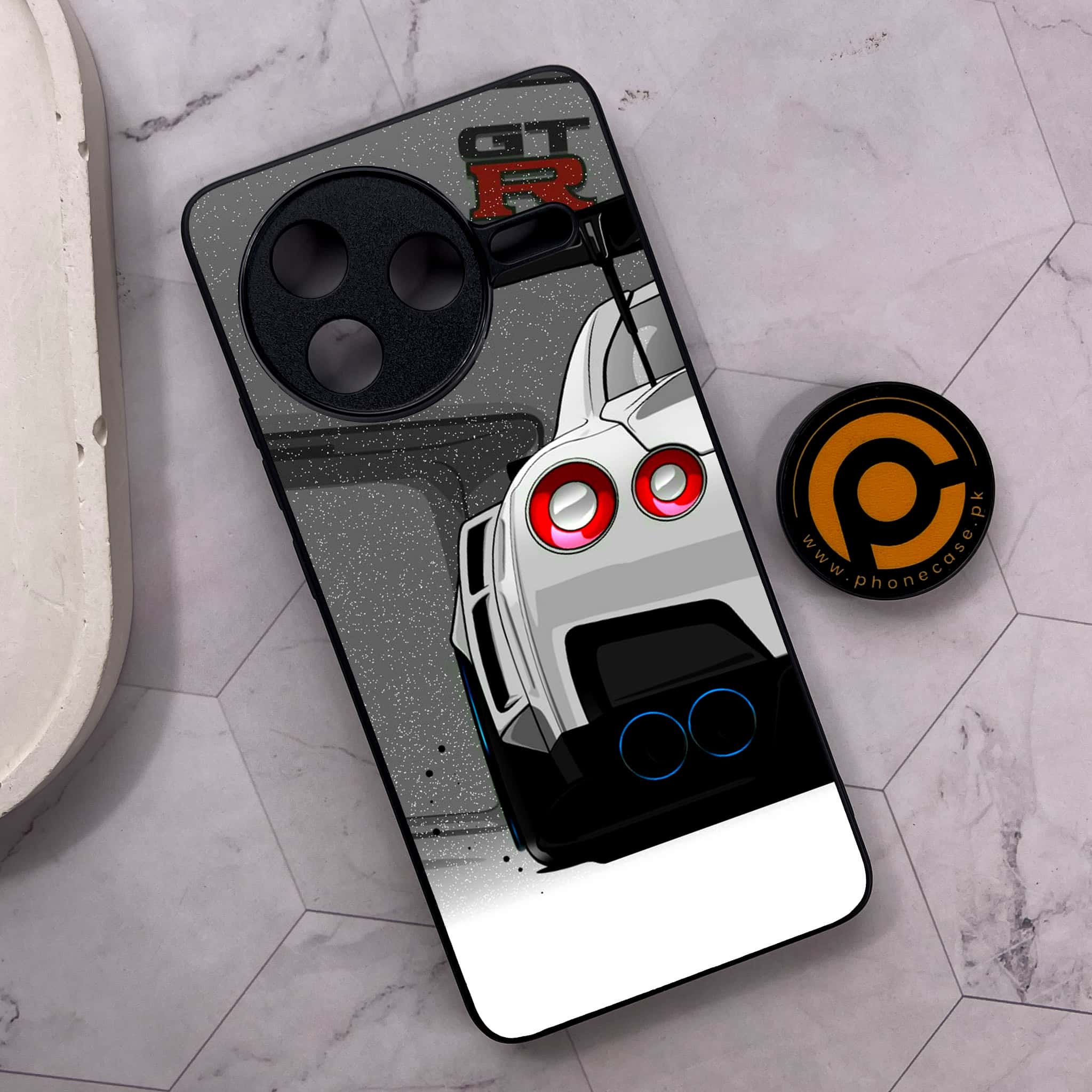 Xiaomi Poco F7 Pro 5G - Racing 2.0 Series - Premium Metal Printed soft Bumper shock Proof Case