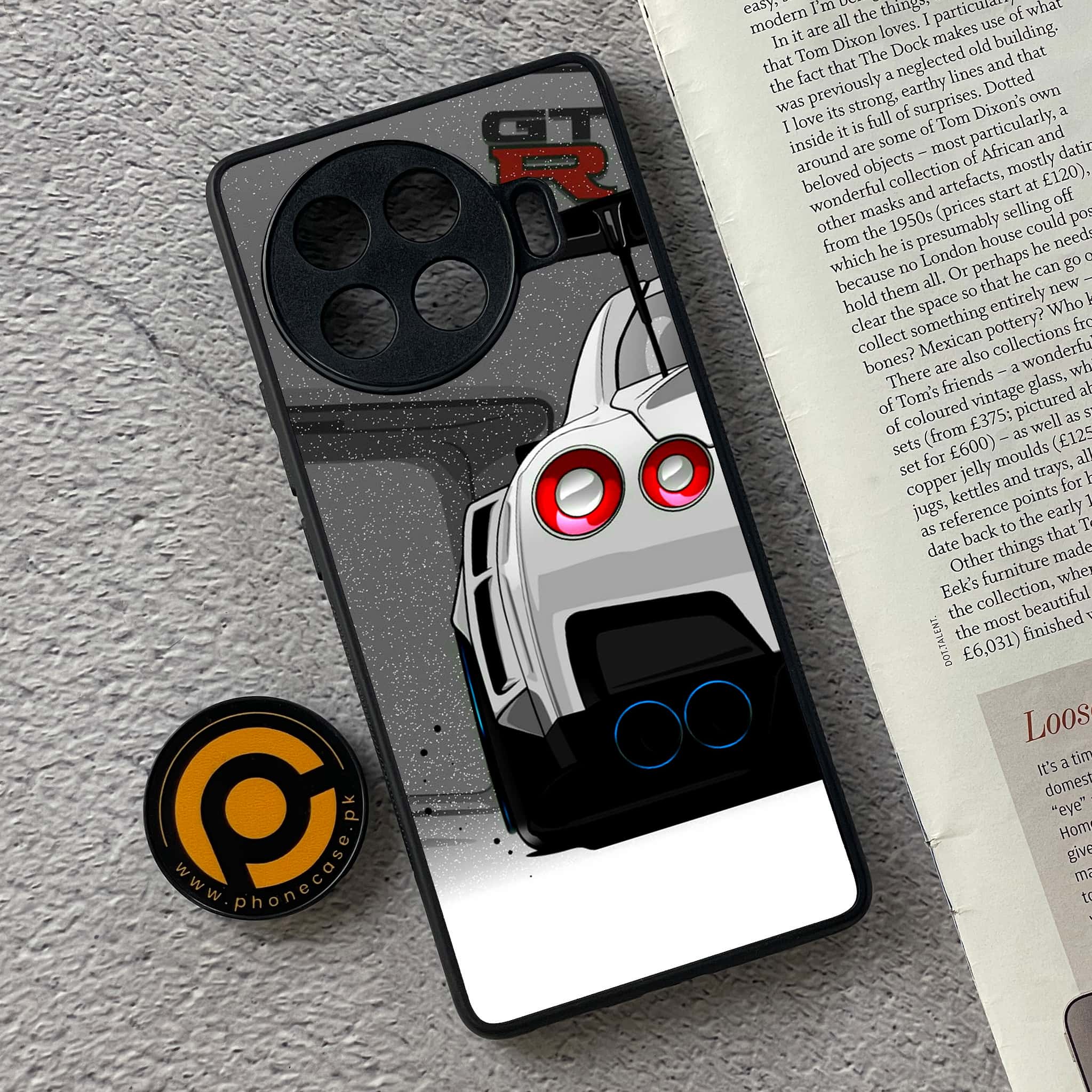 Tecno Spark 20 pro plus - Racing 2.0 Series - Premium Metal Printed soft Bumper shock Proof Case