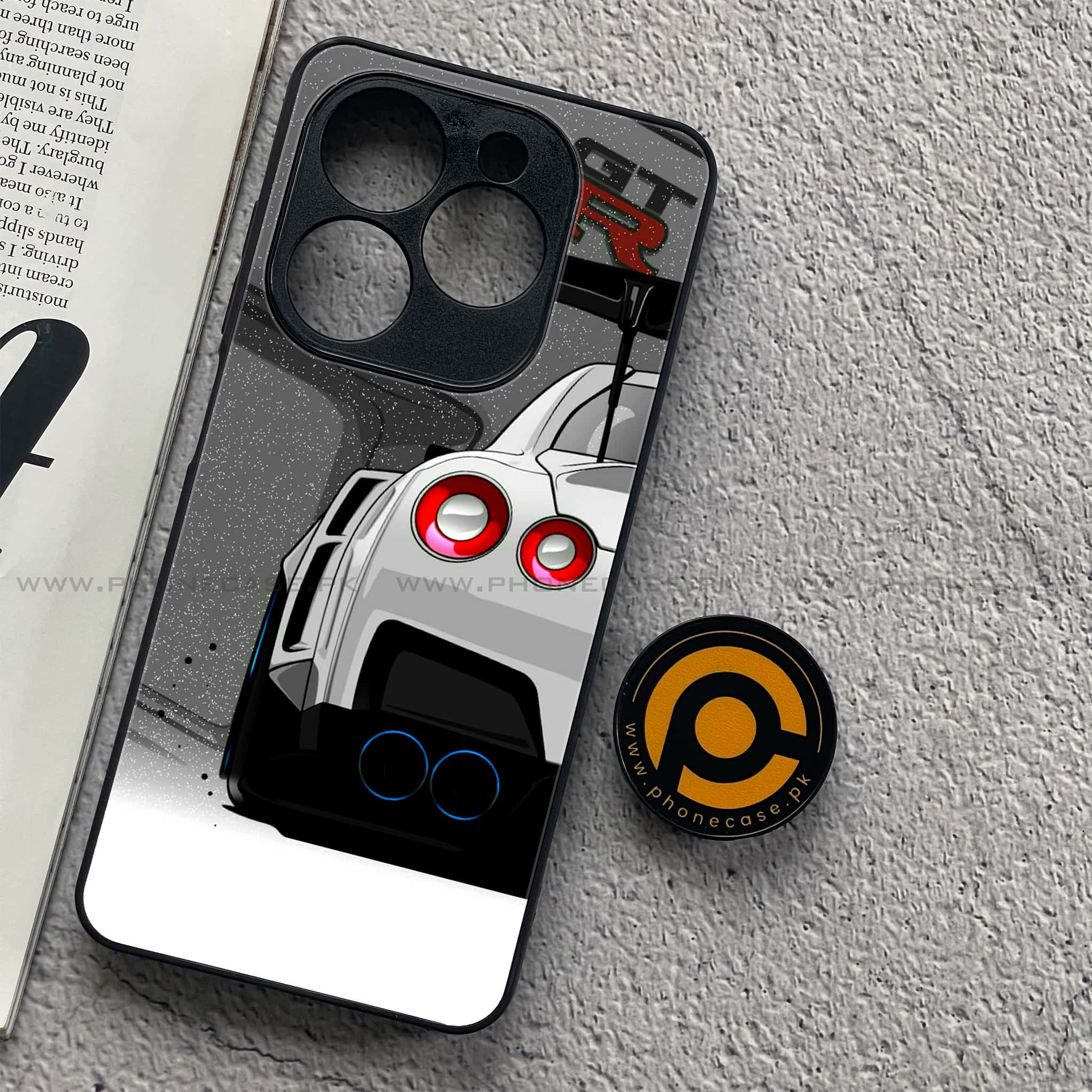 Realme C61 - Racing 2.0 Series - Premium Metal Printed soft Bumper shock Proof Case