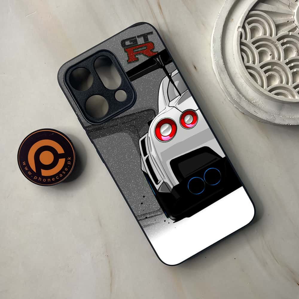 Oppo Reno 14 5G - Racing 2.0 Series - Premium Metal Printed soft Bumper shock Proof Case