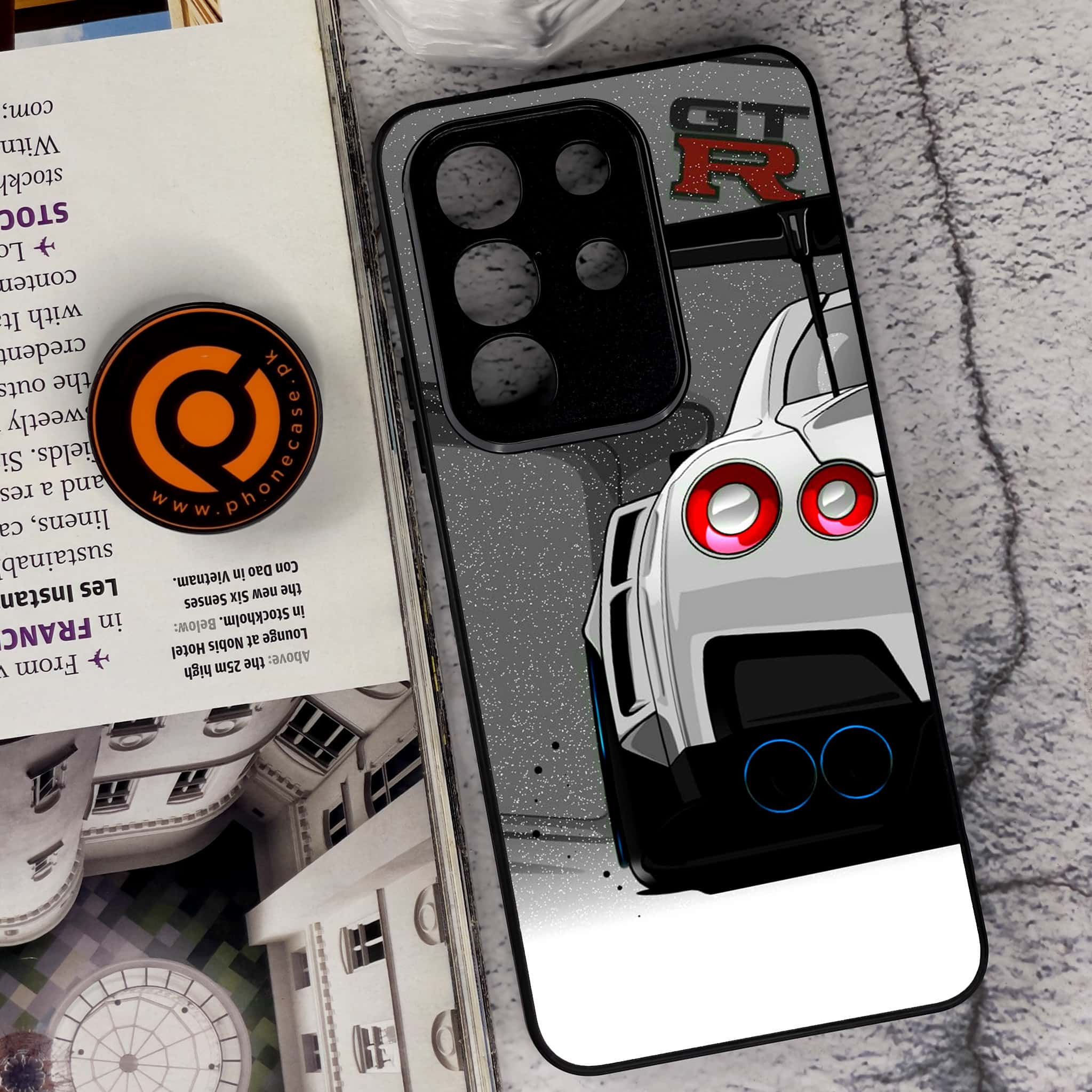 Vivo Y29 4G - Racing 2.0 Series - Premium Metal Printed soft Bumper Shock Proof Case