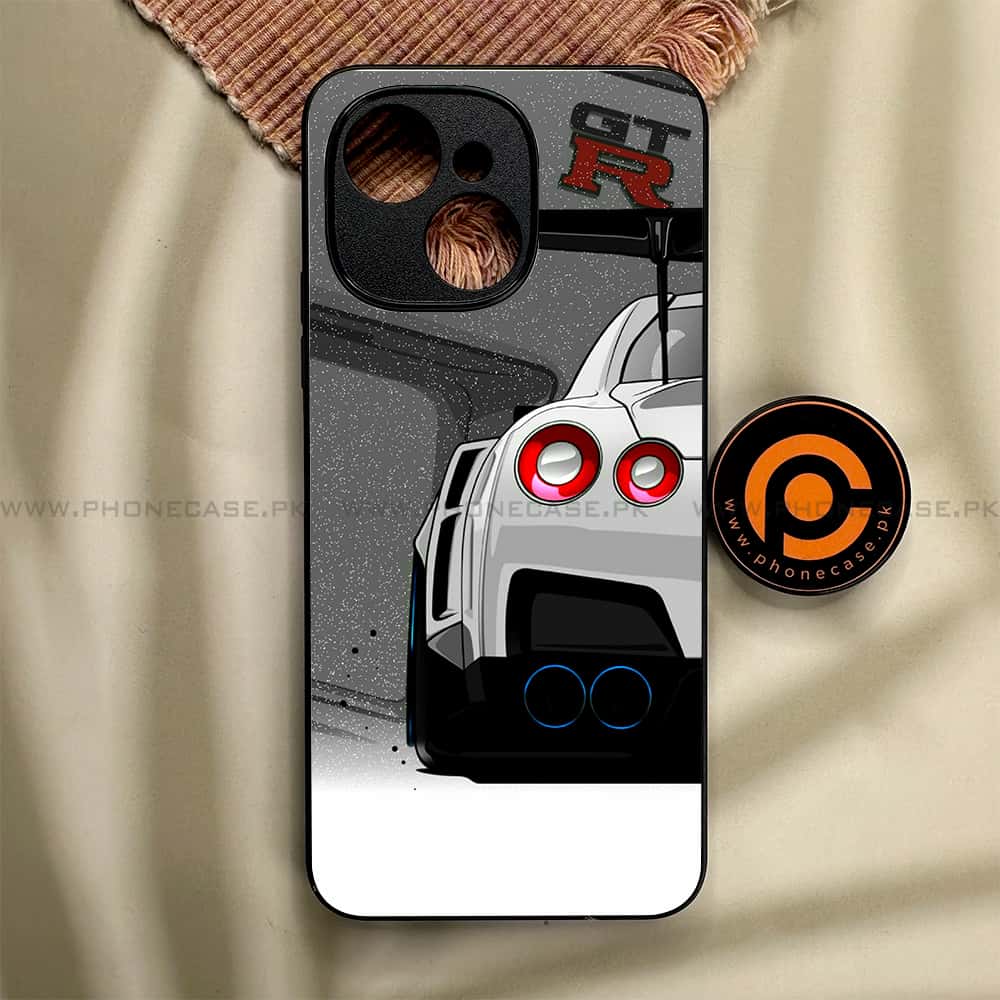 Tecno Spark 40C - Racing 2.0 Series - Premium Metal Printed soft Bumper shock Proof Case