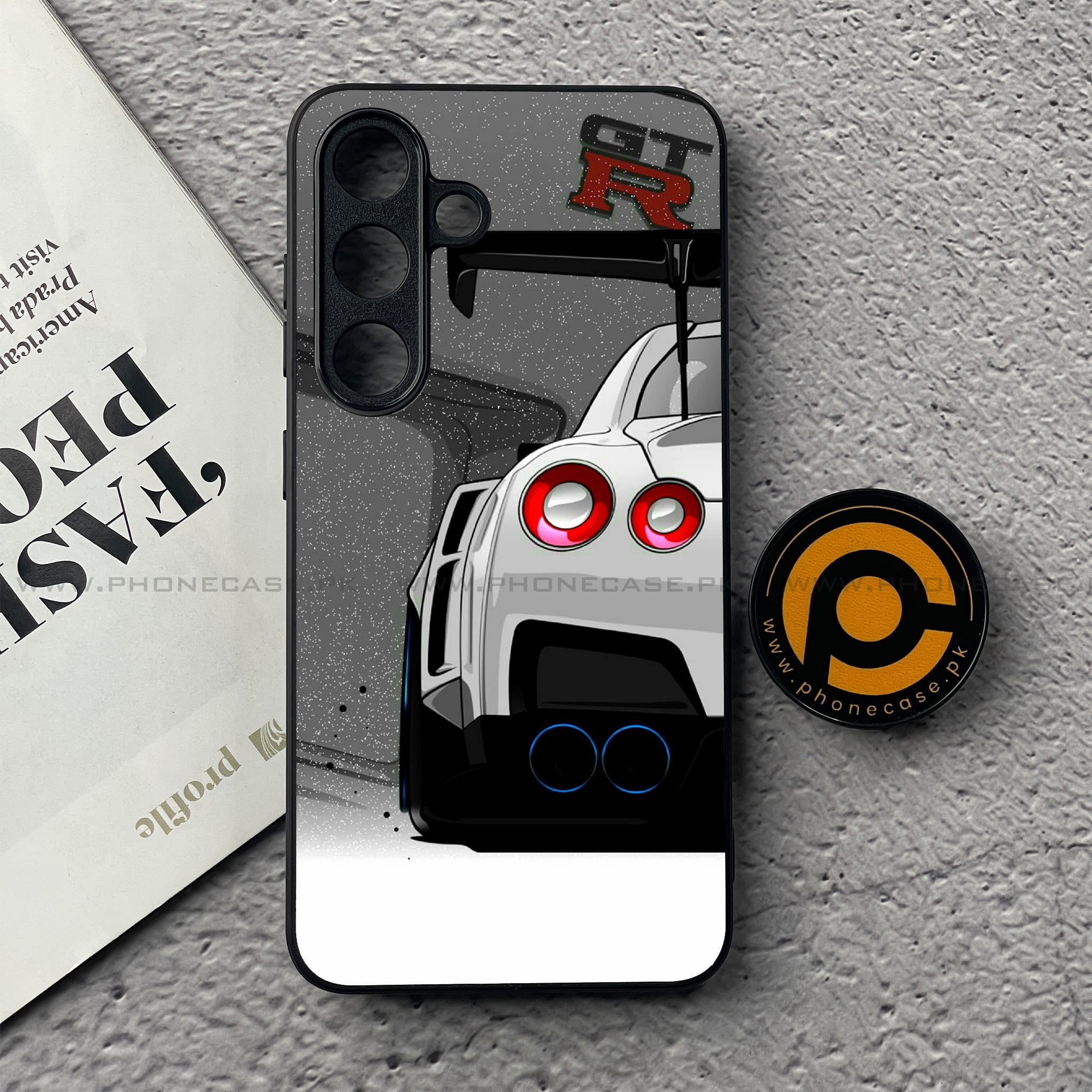 Samsung Galaxy S25 FE - Racing 2.0 Series - Premium Metal Printed soft Bumper shock Proof Case