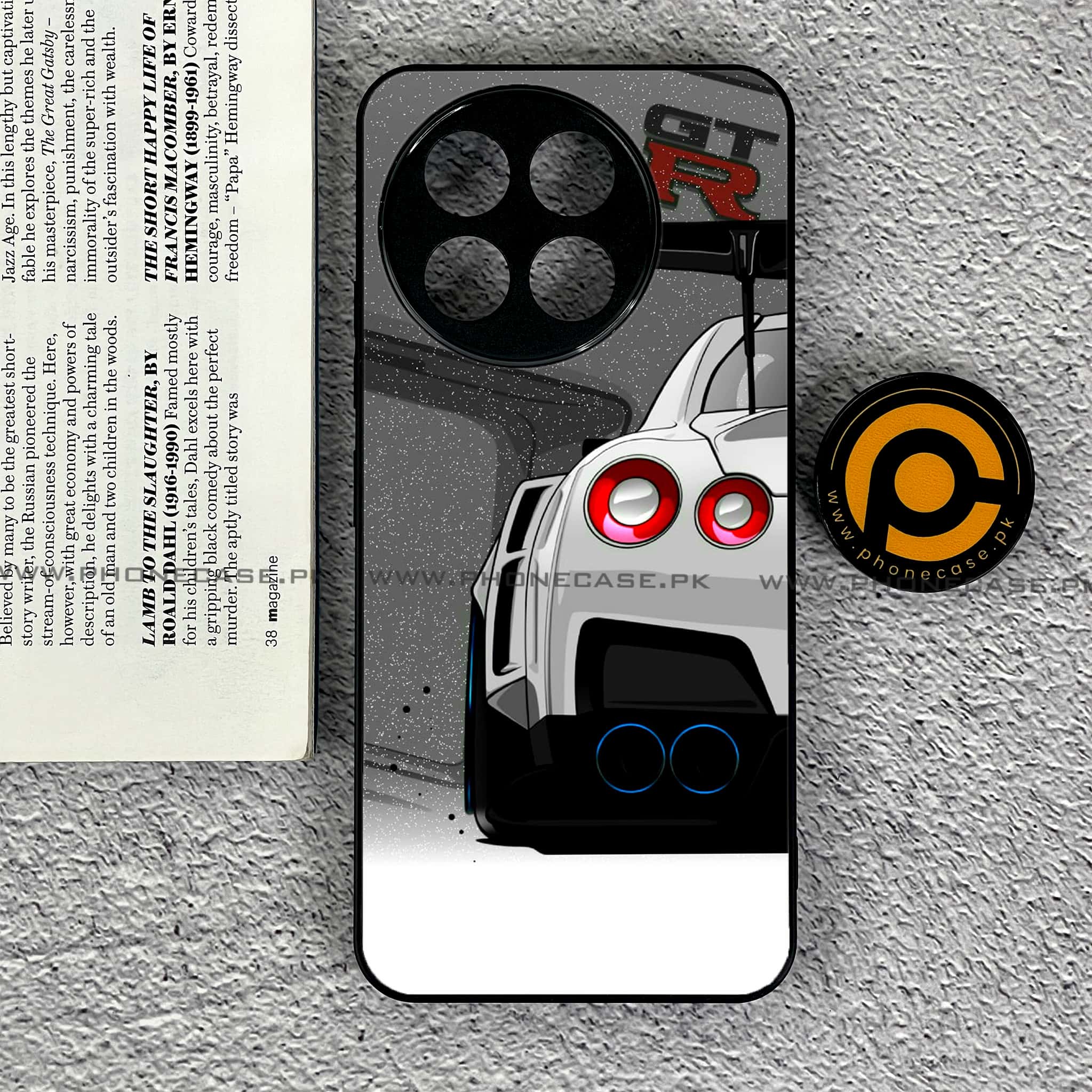 OnePlus 13R - Racing 2.0 Series - Premium Printed Glass soft Bumper shock Proof Case