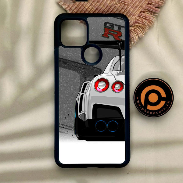 Google Pixel 4a 5G - Racing Series 2.0 Design 5 - Premium Metal Printed Soft Bumper Shock Proof Case