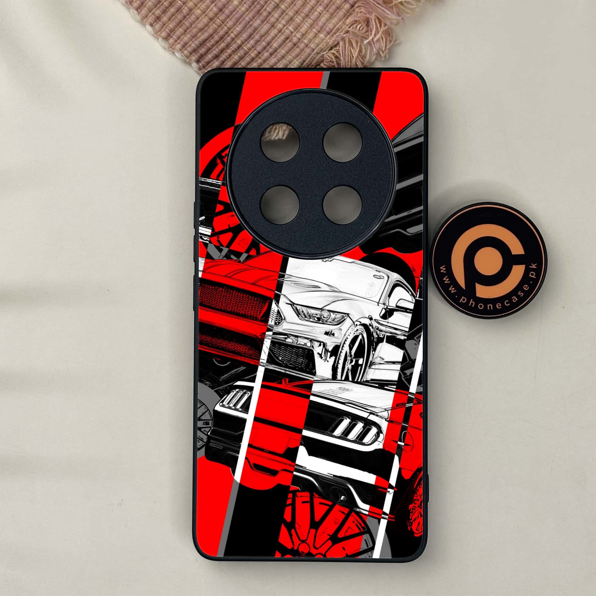 Honor X9c 5G - Racing 2.0 Series - Premium Metal Printed soft Bumper shock Proof Case