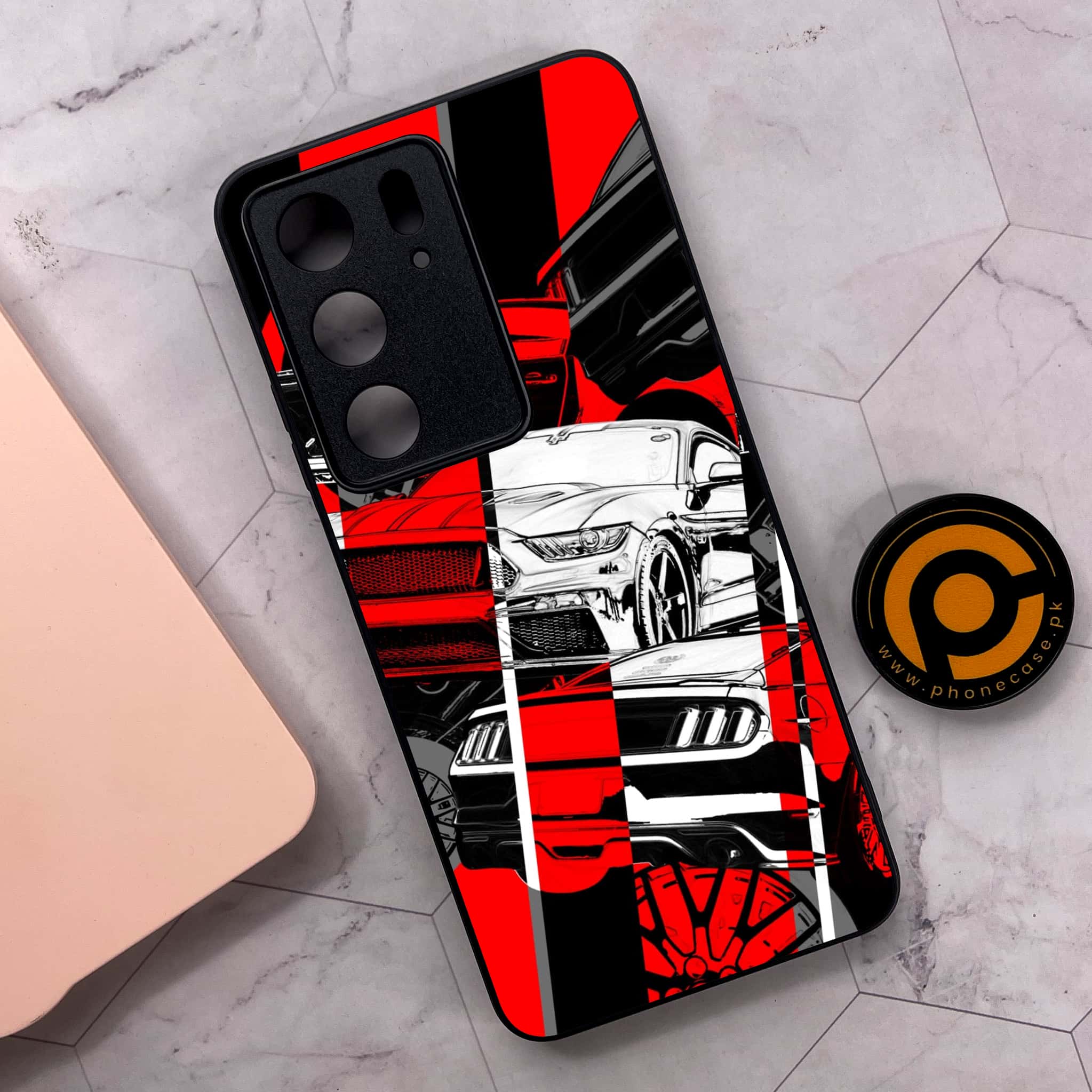 Realme C75x 4G - Racing 2.0 Series - Premium Metal Printed soft Bumper shock Proof Case