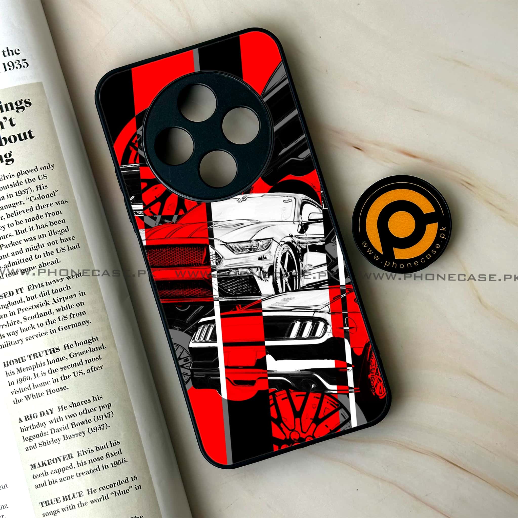 Oppo F27 Pro - Racing 2.0 Series - Premium Metal Printed soft Bumper Shock Proof Case
