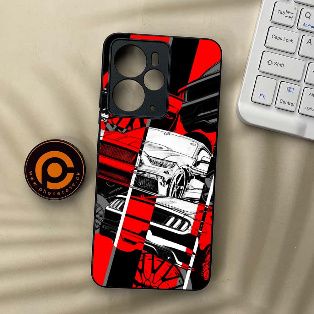 Realme 14 5G - Racing 2.0 Series - Premium Metal Printed soft Bumper Shock Proof Case