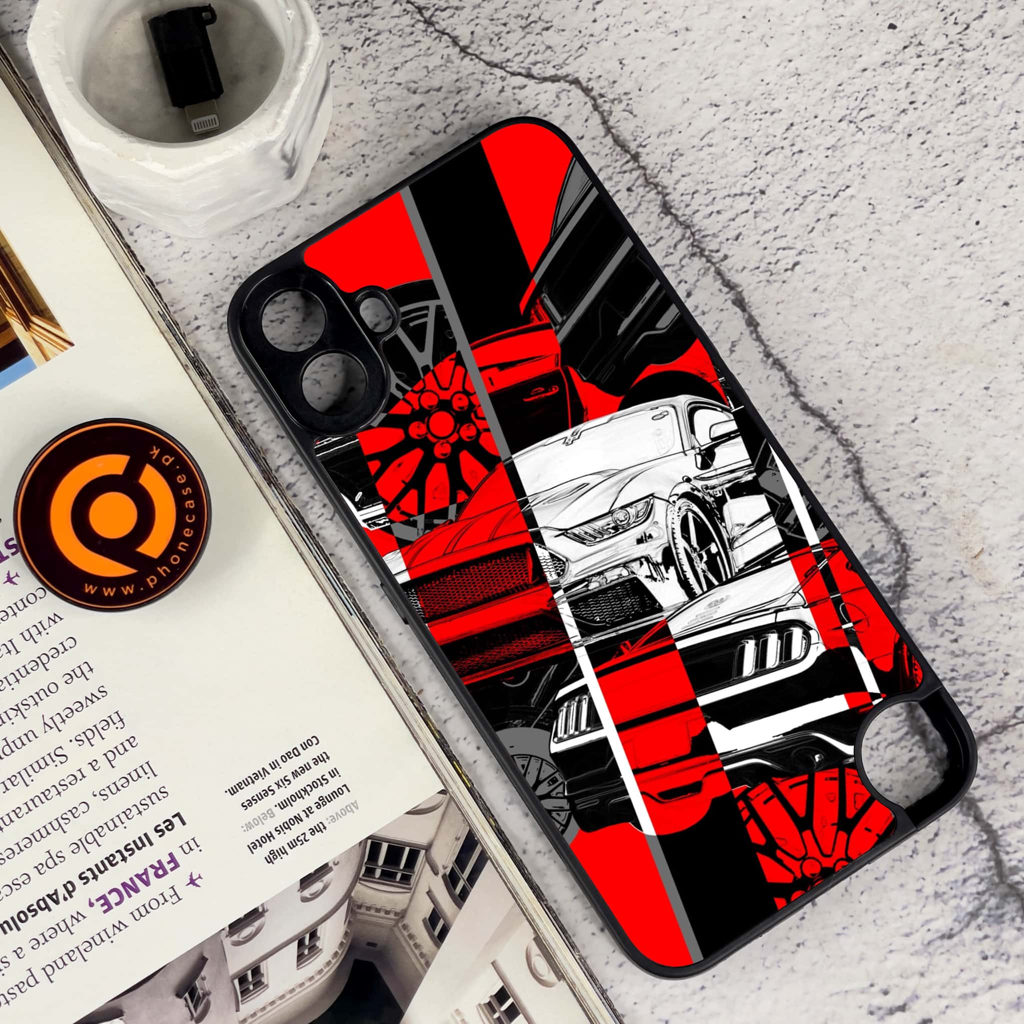 Nothing CMF Phone 1 - Racing 2.0 Series - Premium Metal Printed soft Bumper Shock Proof Case