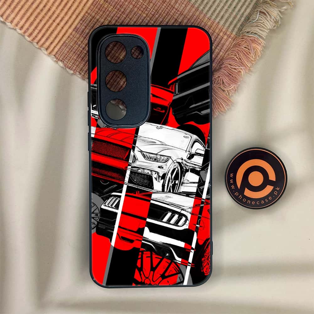 Tecno Spark 40 Pro Plus - Racing 2.0 Series - Premium Metal Printed soft Bumper shock Proof Case