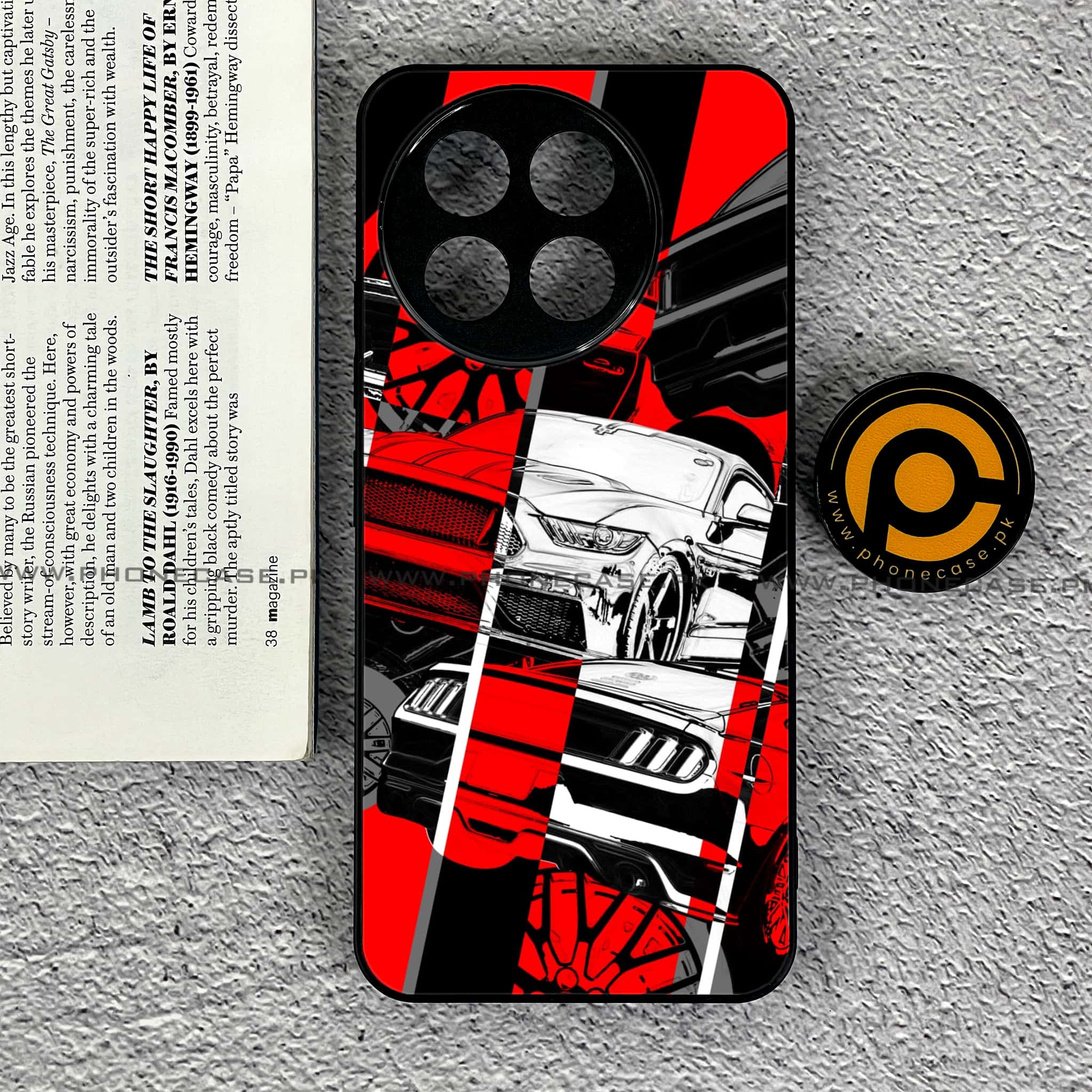 OnePlus Ace 5 - Racing 2.0 Series - Premium Metal Printed soft Bumper shock Proof Case