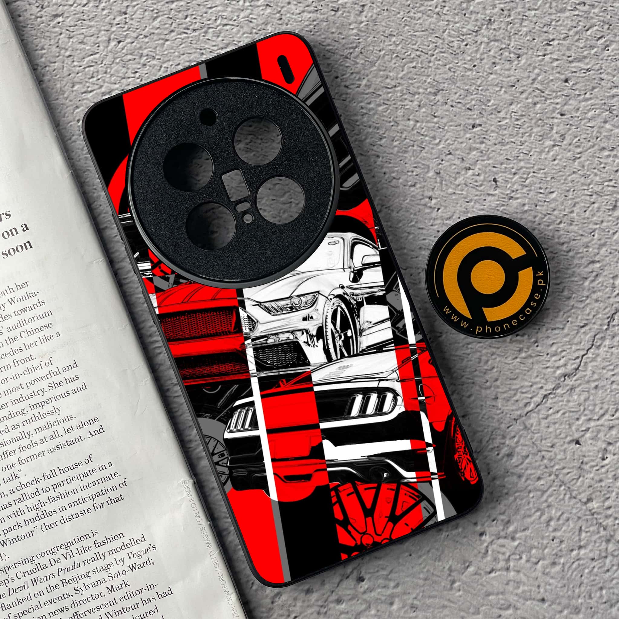 Vivo X200 Pro - Racing 2.0 Series - Premium Metal  Printed soft Bumper shock Proof Case