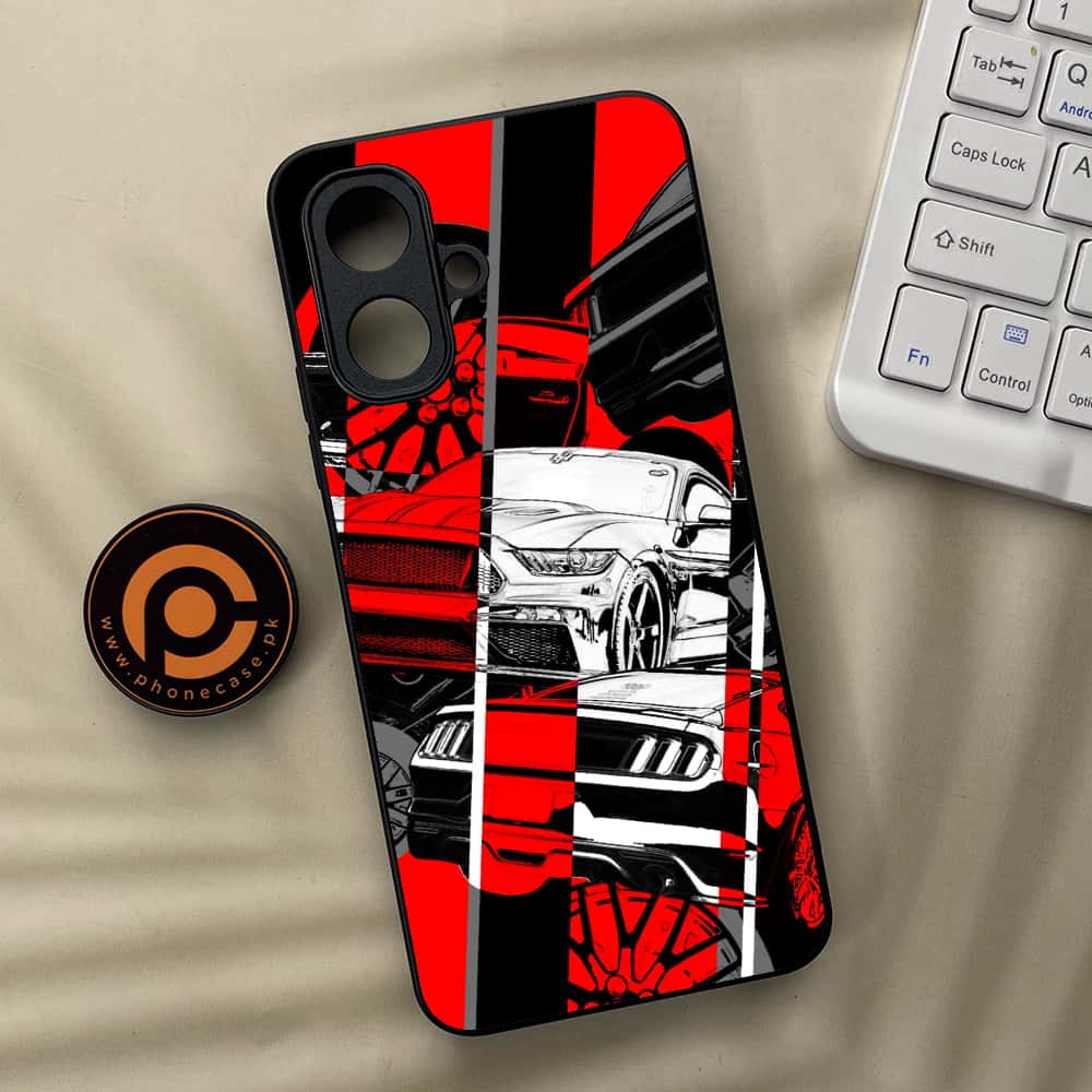 Tecno Spark Go 2 - Racing 2.0 Series - Premium Metal Printed soft Bumper Shock Proof Case