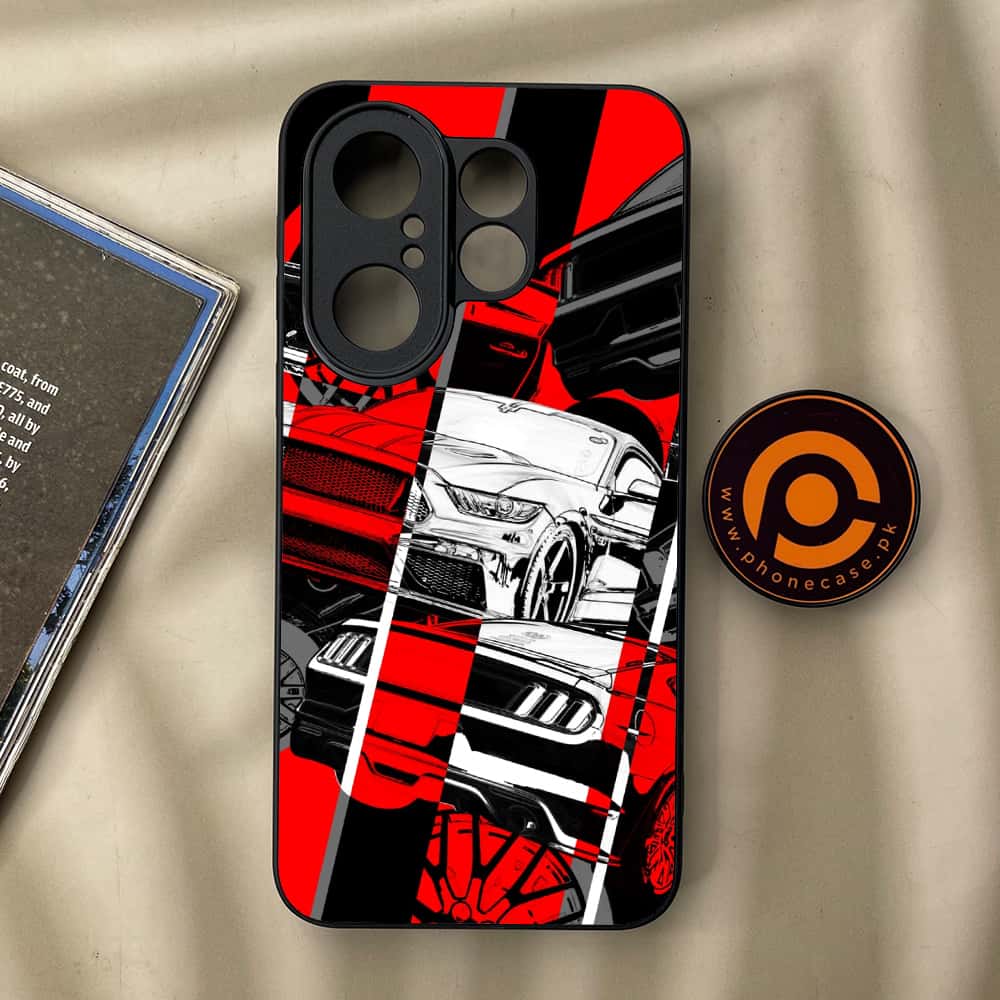 Vivo X200 FE - Racing 2.0 Series - Premium Metal Printed soft Bumper Shock Proof Case
