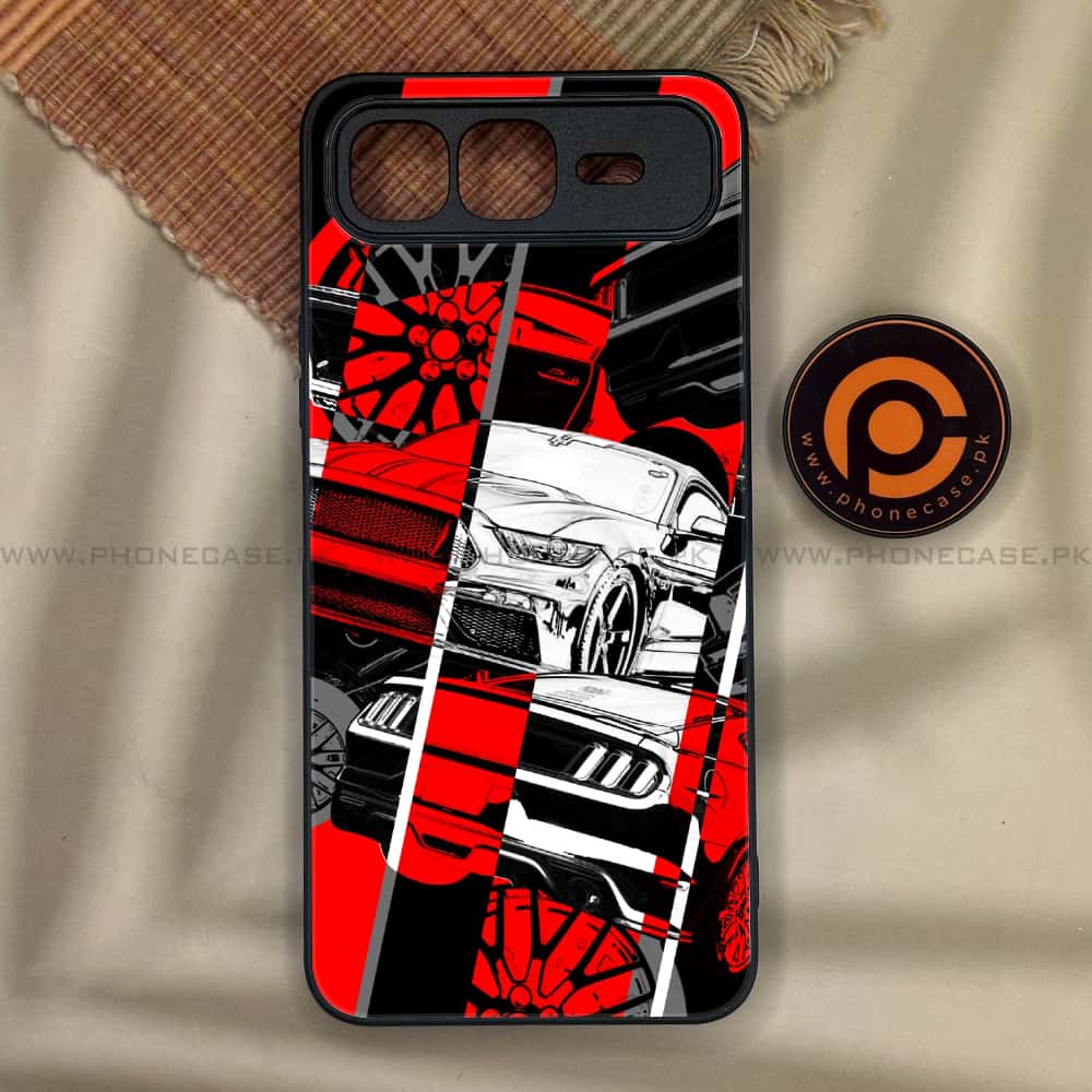 Infinix Smart 10 Plus - Racing 2.0 Series - Premium Metal Printed soft Bumper shock Proof Case