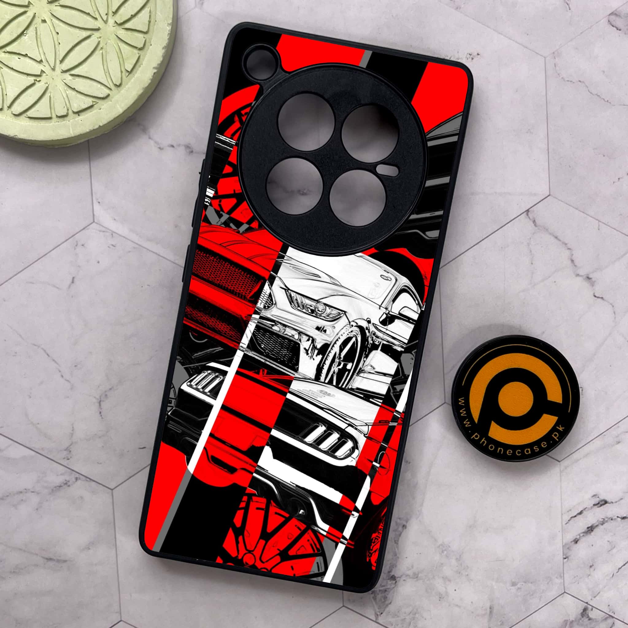 Infinix Zero 40 5G - Racing 2.0 Series - Premium Metal Printed soft Bumper shock Proof Case