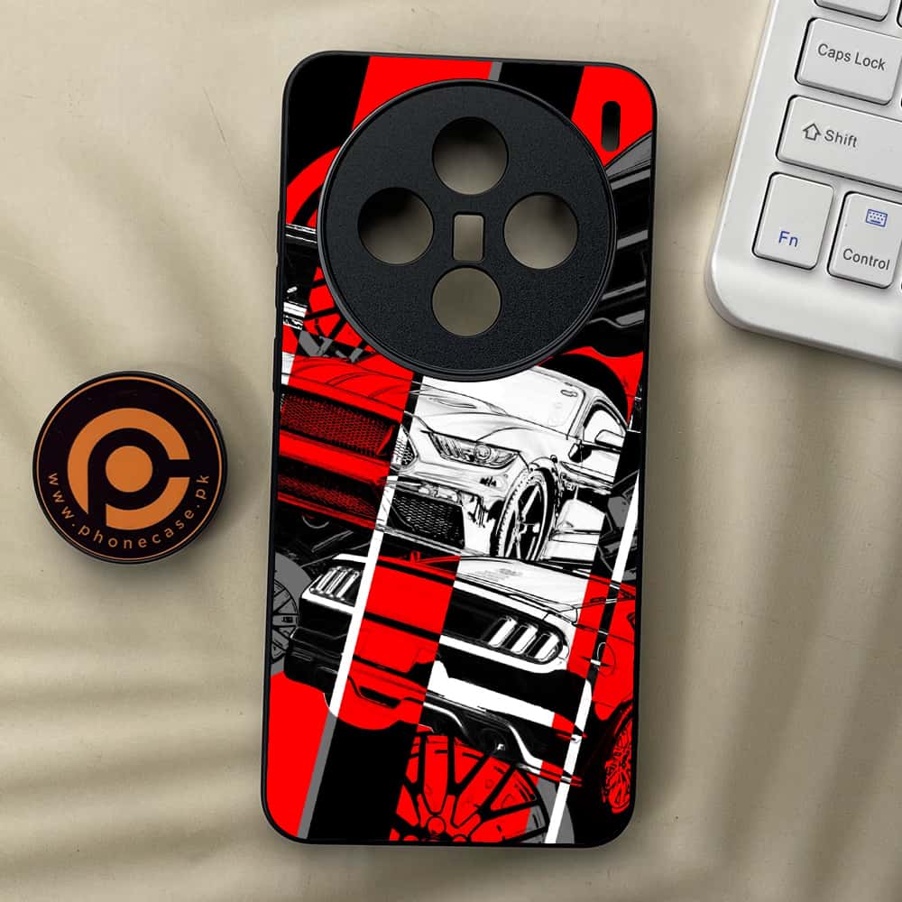 Vivo X200 - Racing 2.0 Series - Premium Metal  Printed soft Bumper shock Proof Case