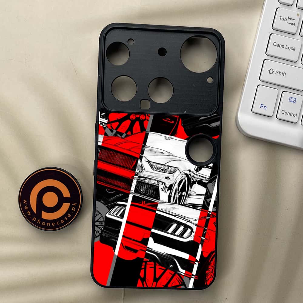 Nothing Phone 3 - Racing 2.0 Series - Premium Metal  Printed soft Bumper shock Proof Case