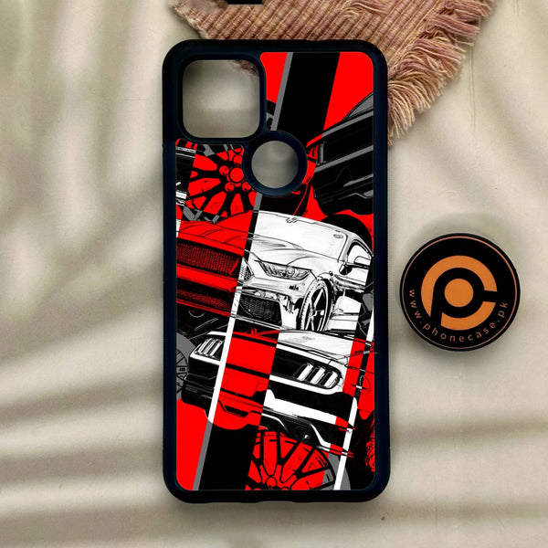 Google Pixel 4a 5G - Racing Series 2.0 Design 6 - Premium Metal Printed Soft Bumper Shock Proof Case