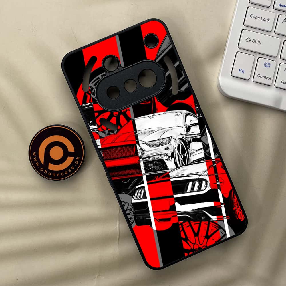 Nothing Phone 3a - Racing 2.0 Series - Premium Metal  Printed soft Bumper shock Proof Case