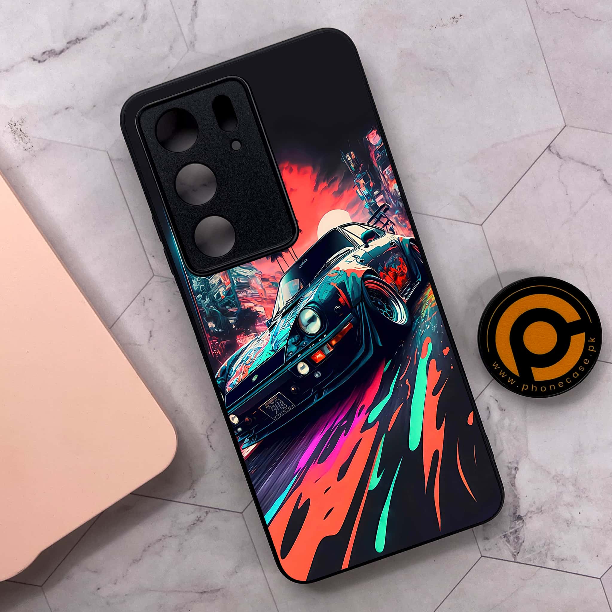 Realme C75x 4G - Racing 2.0 Series - Premium Metal Printed soft Bumper shock Proof Case