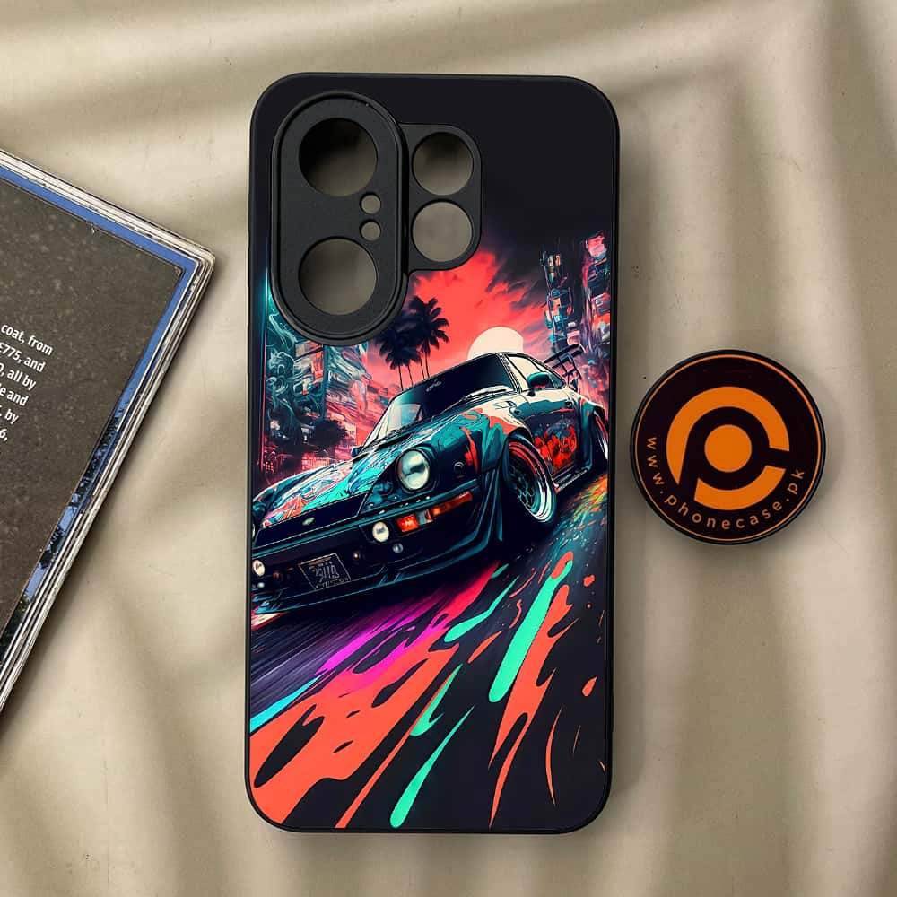 Vivo X200 FE - Racing 2.0 Series - Premium Metal Printed soft Bumper Shock Proof Case