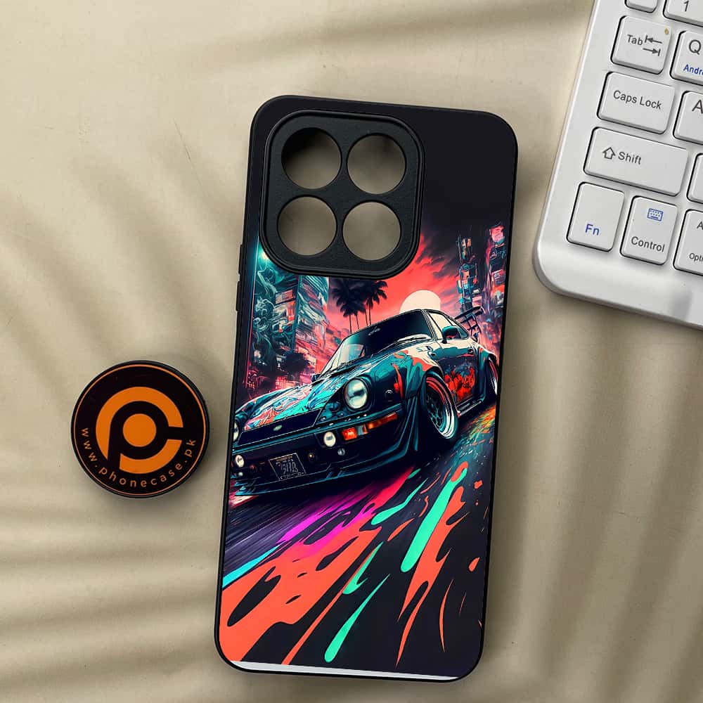 Honor X5b Plus - Racing 2.0 Series - Premium Metal  Printed soft Bumper shock Proof Case