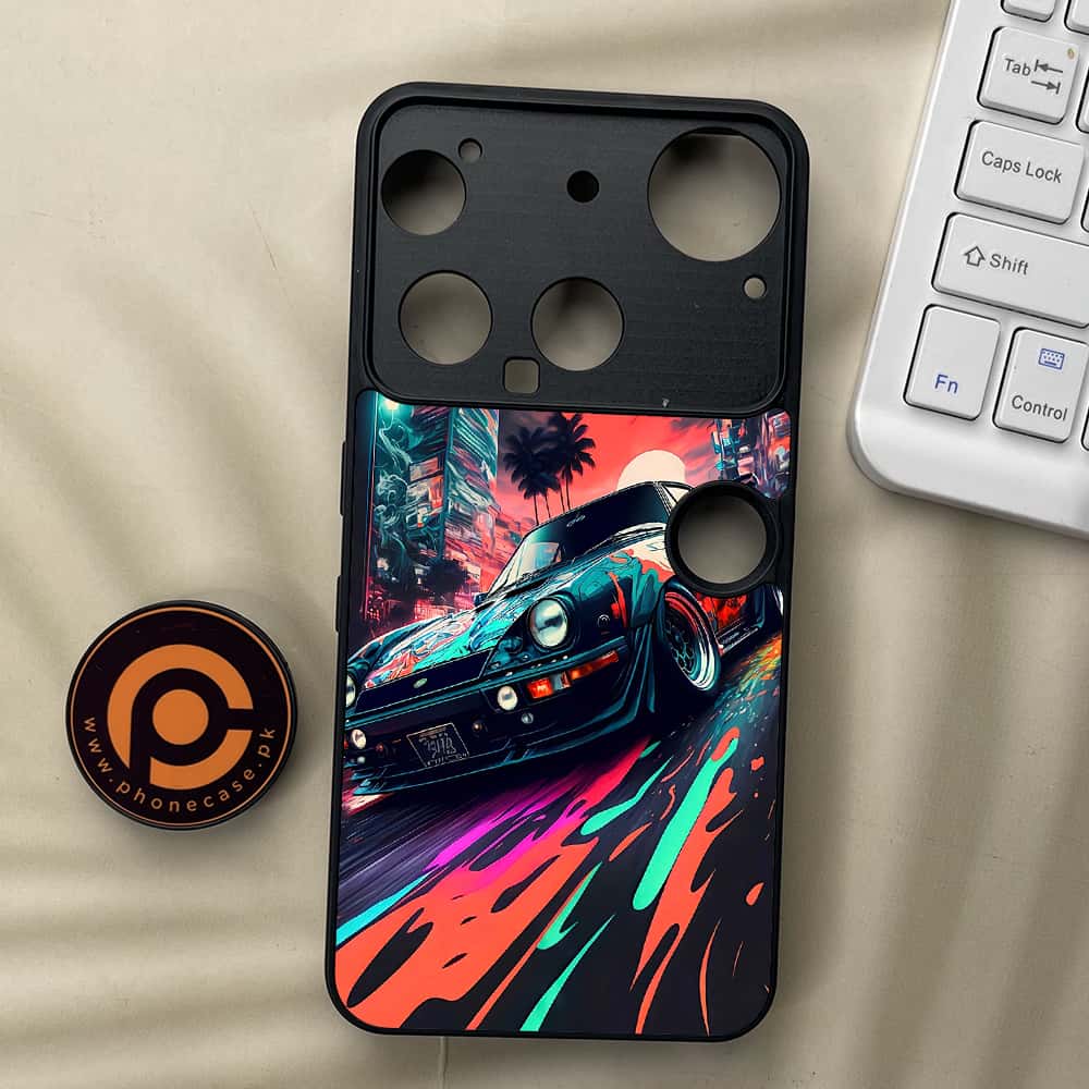 Nothing Phone 3 - Racing 2.0 Series - Premium Metal  Printed soft Bumper shock Proof Case